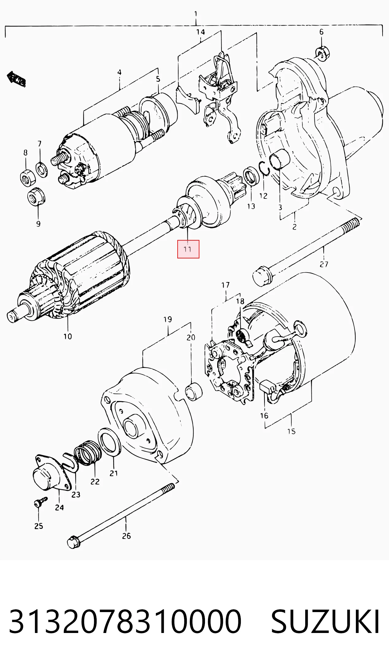 3132078310000 Suzuki