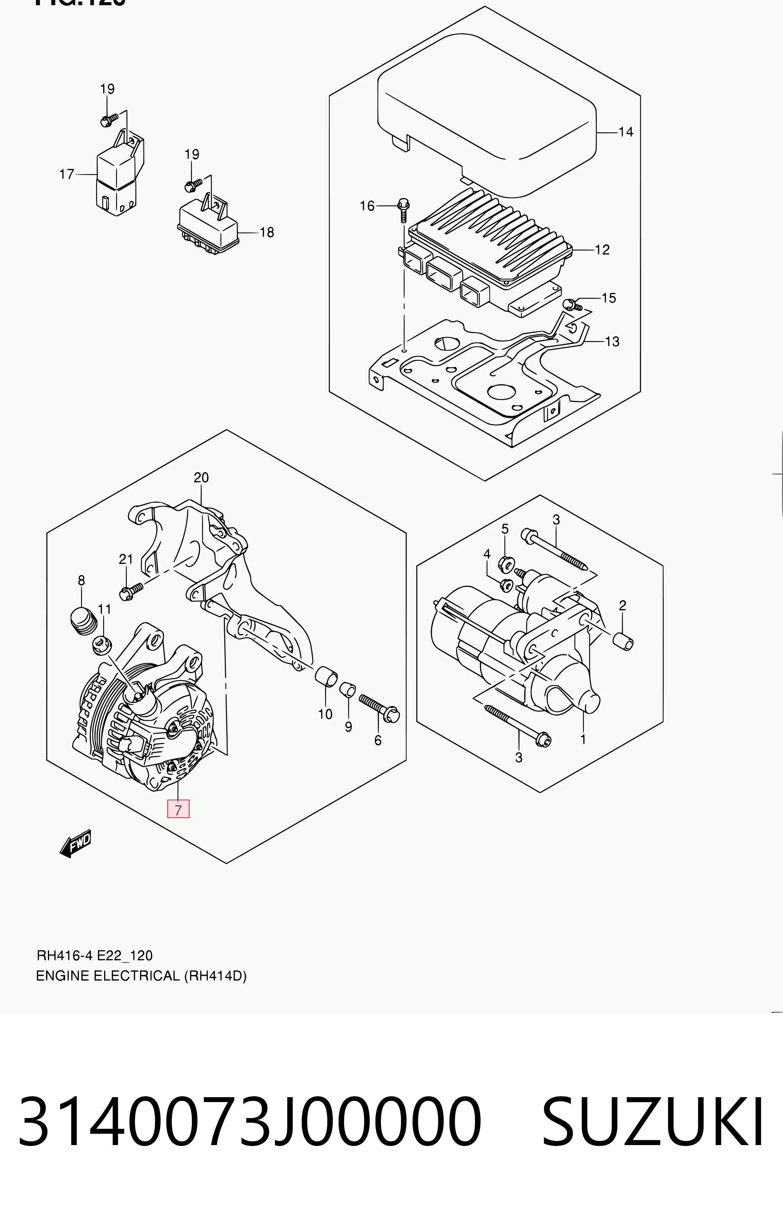 3140073J00000 Suzuki