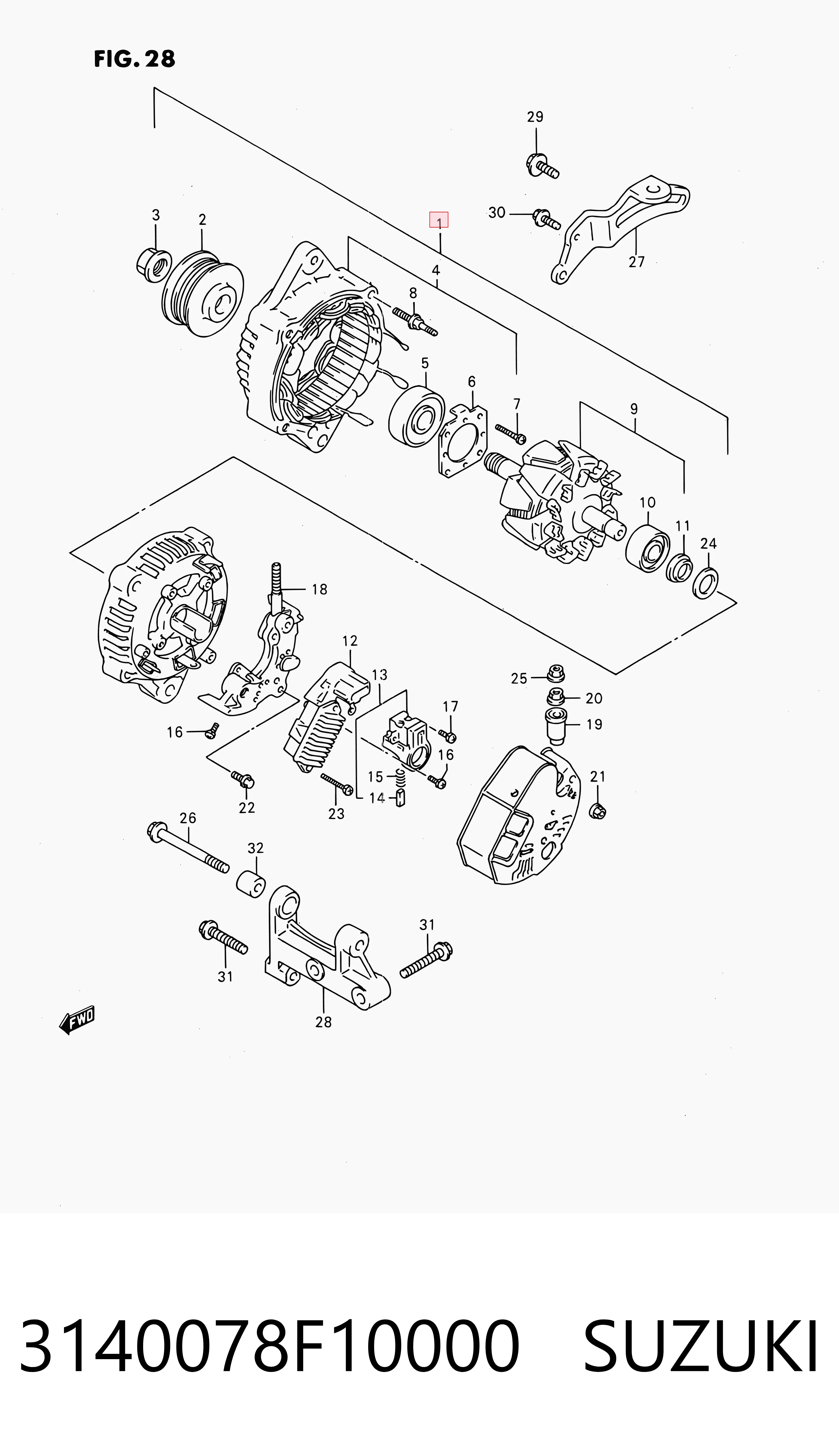 3140078F10000 Suzuki