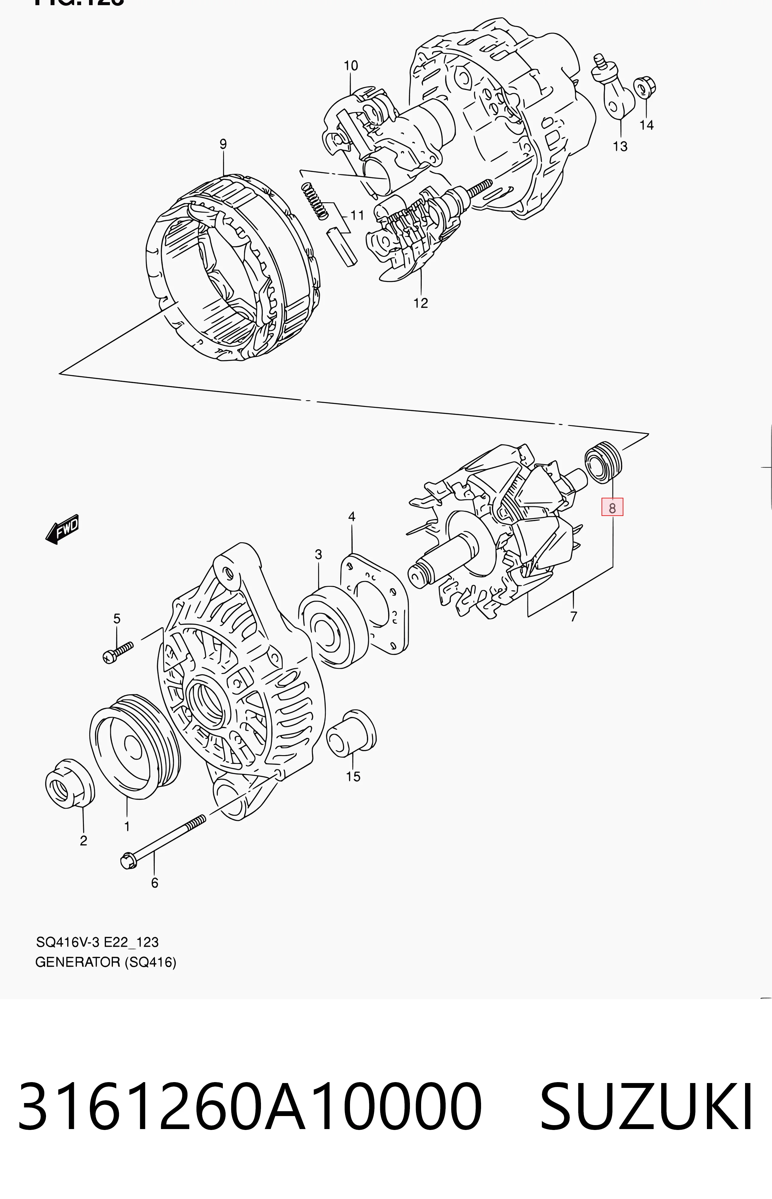 3161260A10000 Suzuki