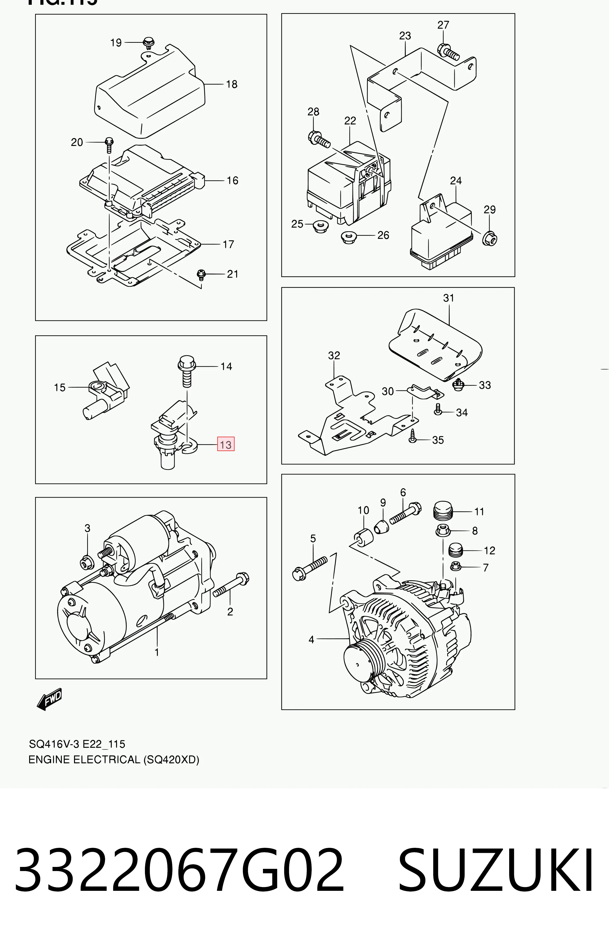  Grand Vitara  SUV (1998-2005) original desde 21,58 €