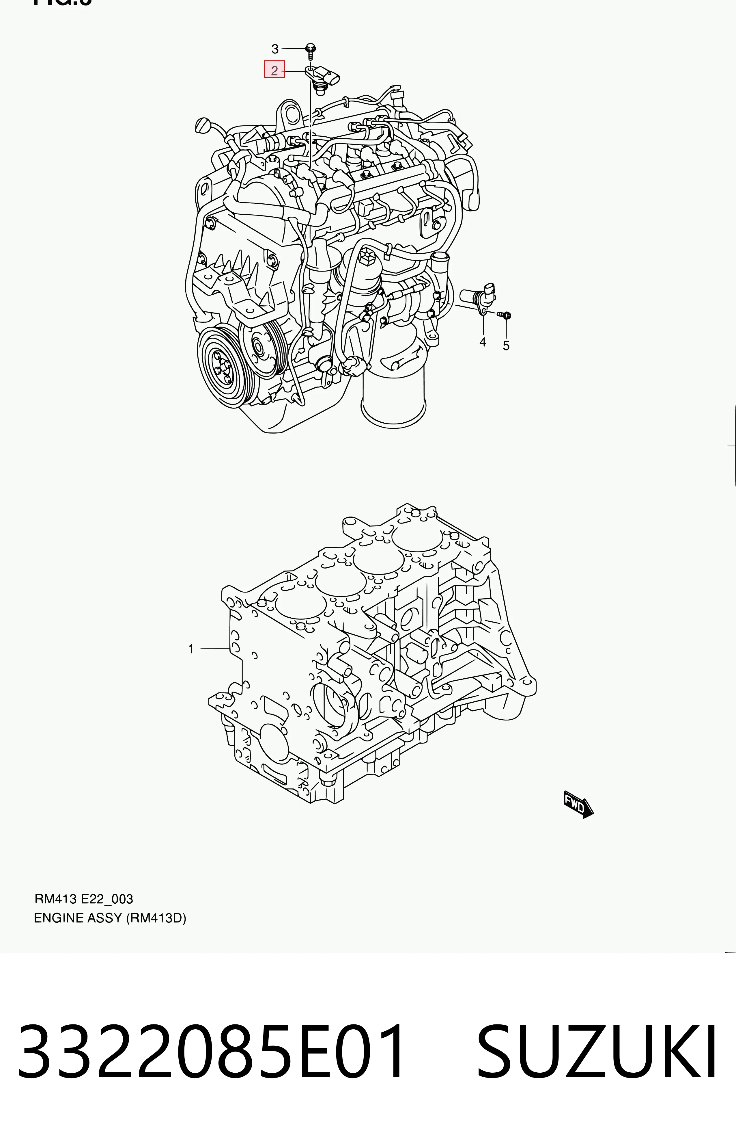 3322085E01 Suzuki