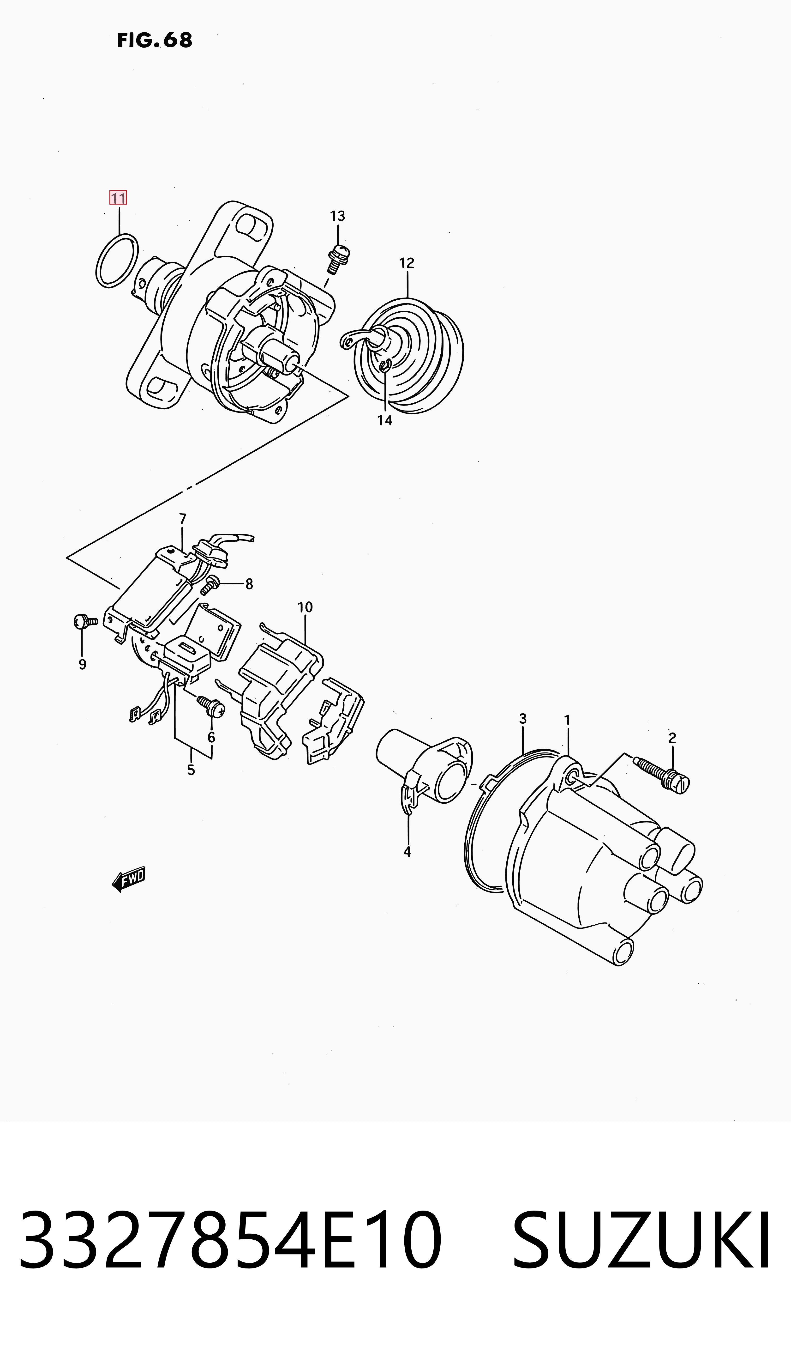 3327854E10 Suzuki