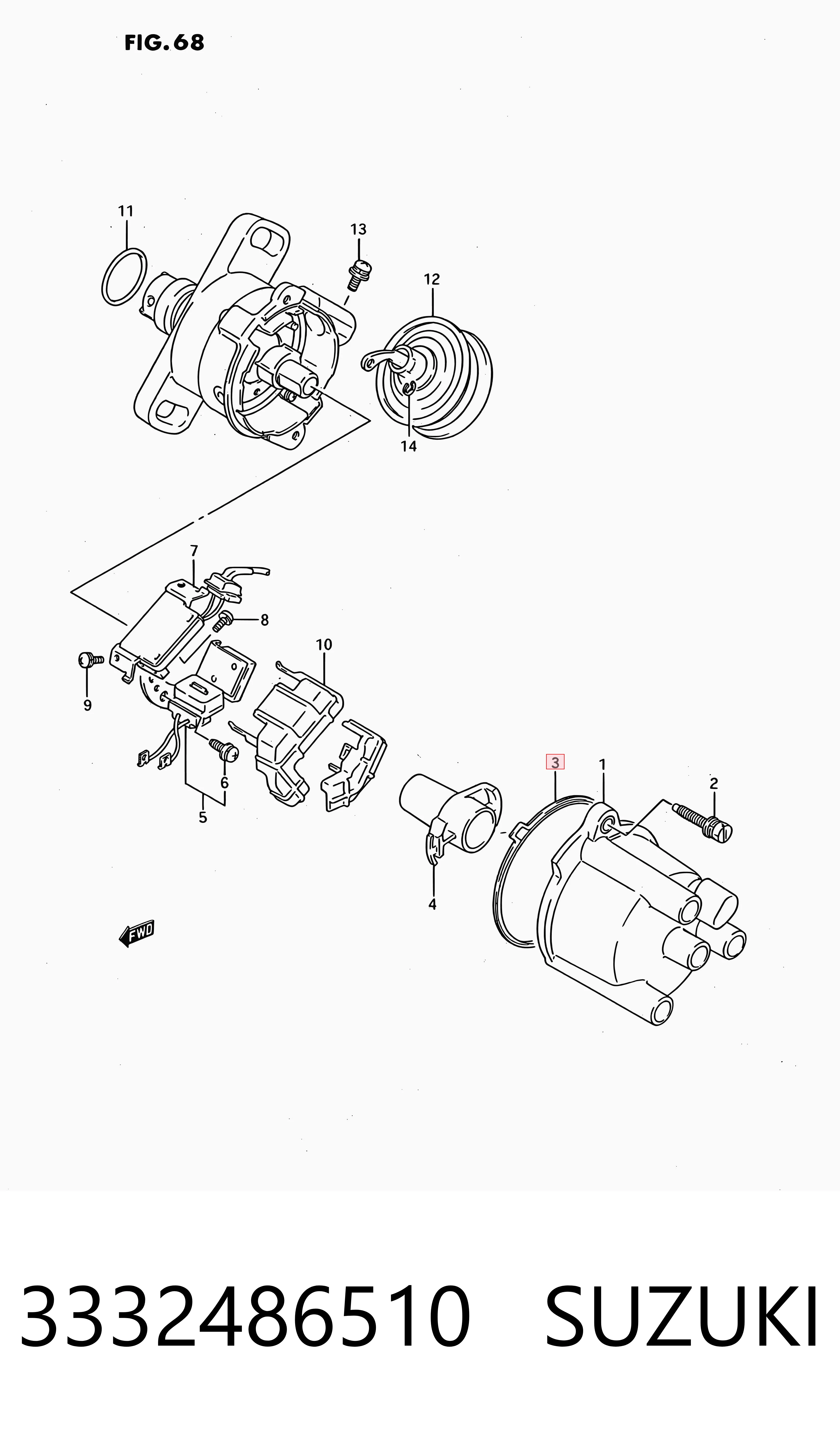 3332486510 Suzuki