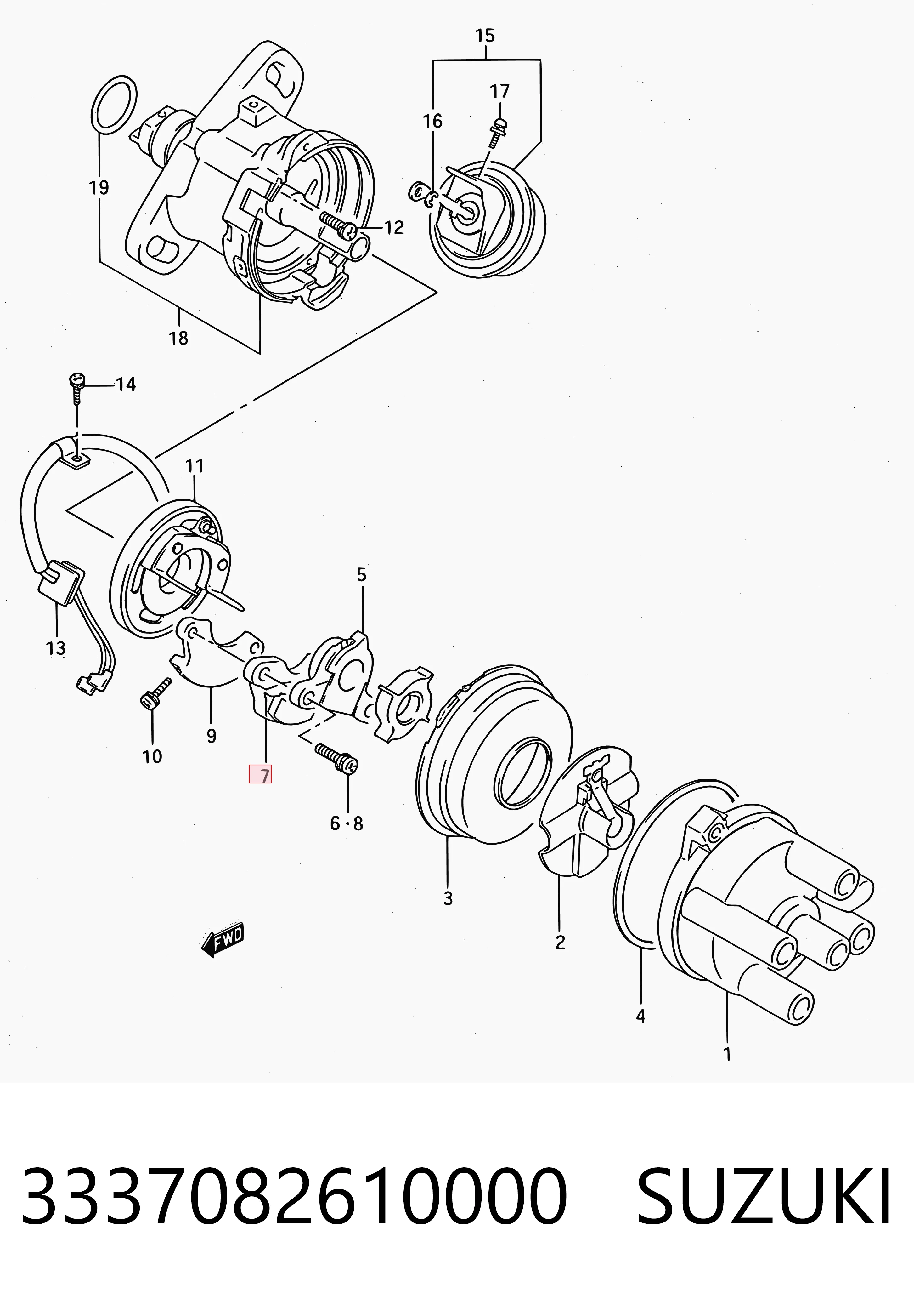 Compre Módulo de ignição (comutador) Mazda 323 
