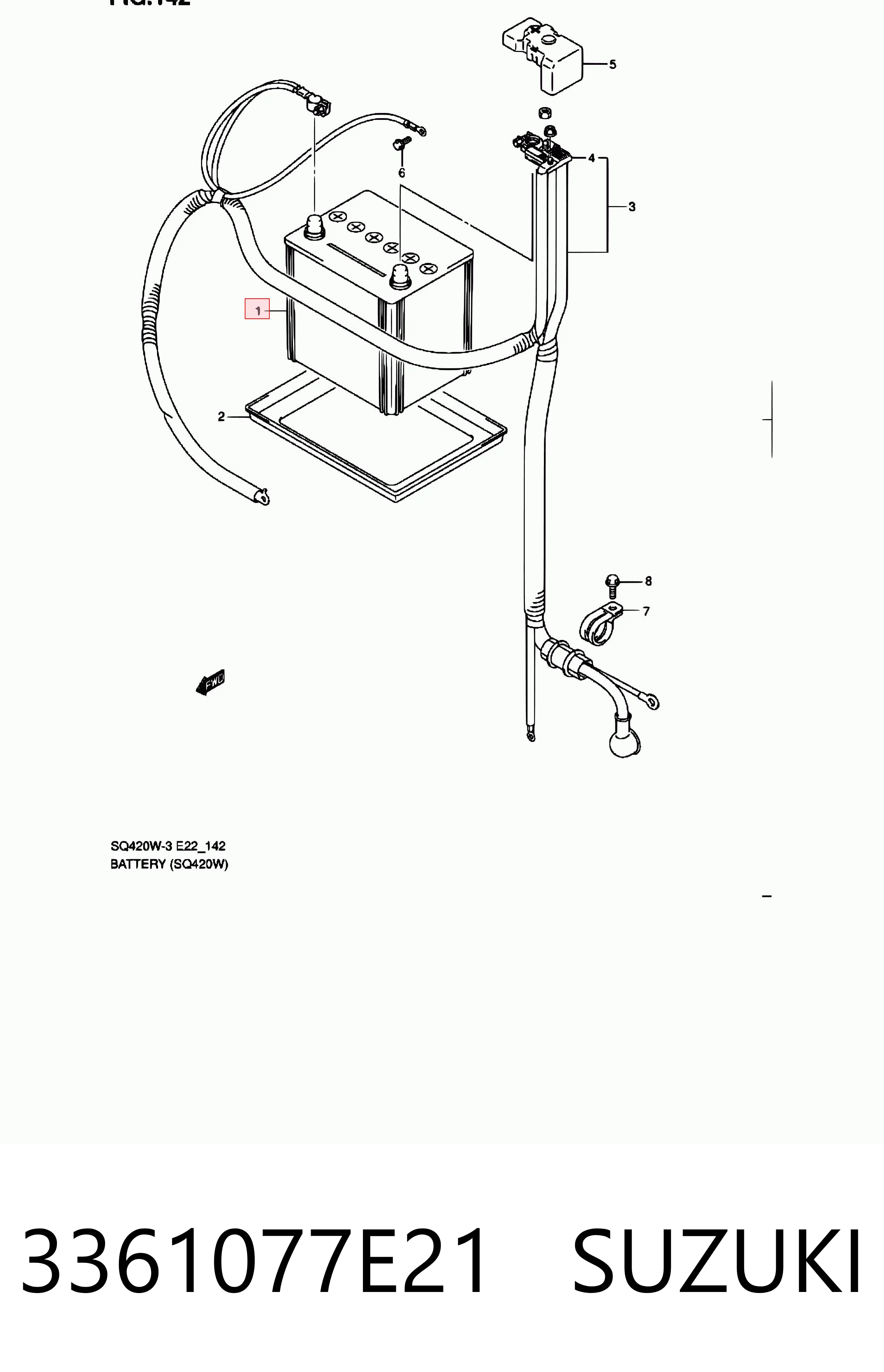 B3D3185209D Mazda Bateria recarregável (PILHA)