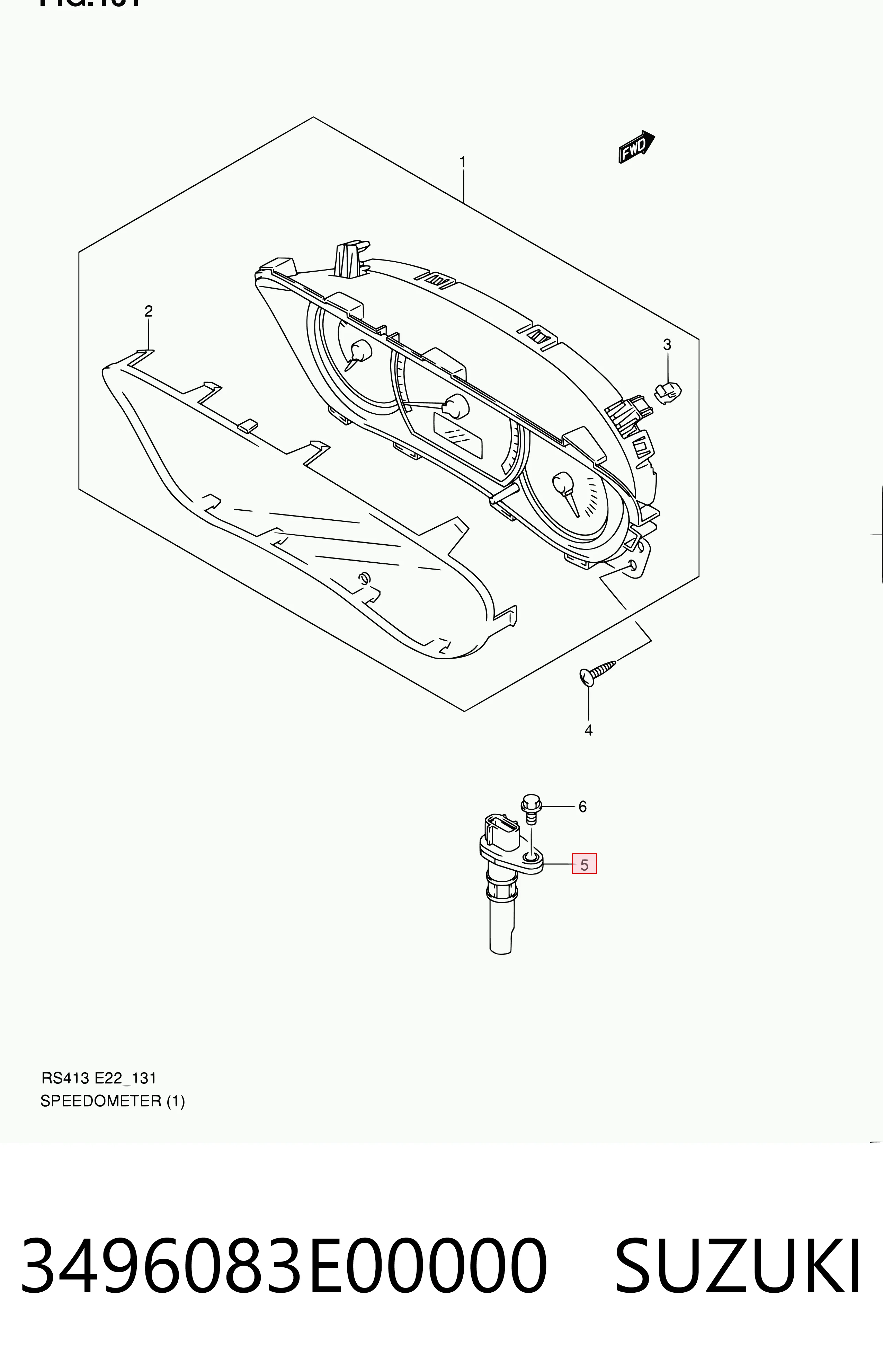 Sensor de velocidade General Motors 9204040