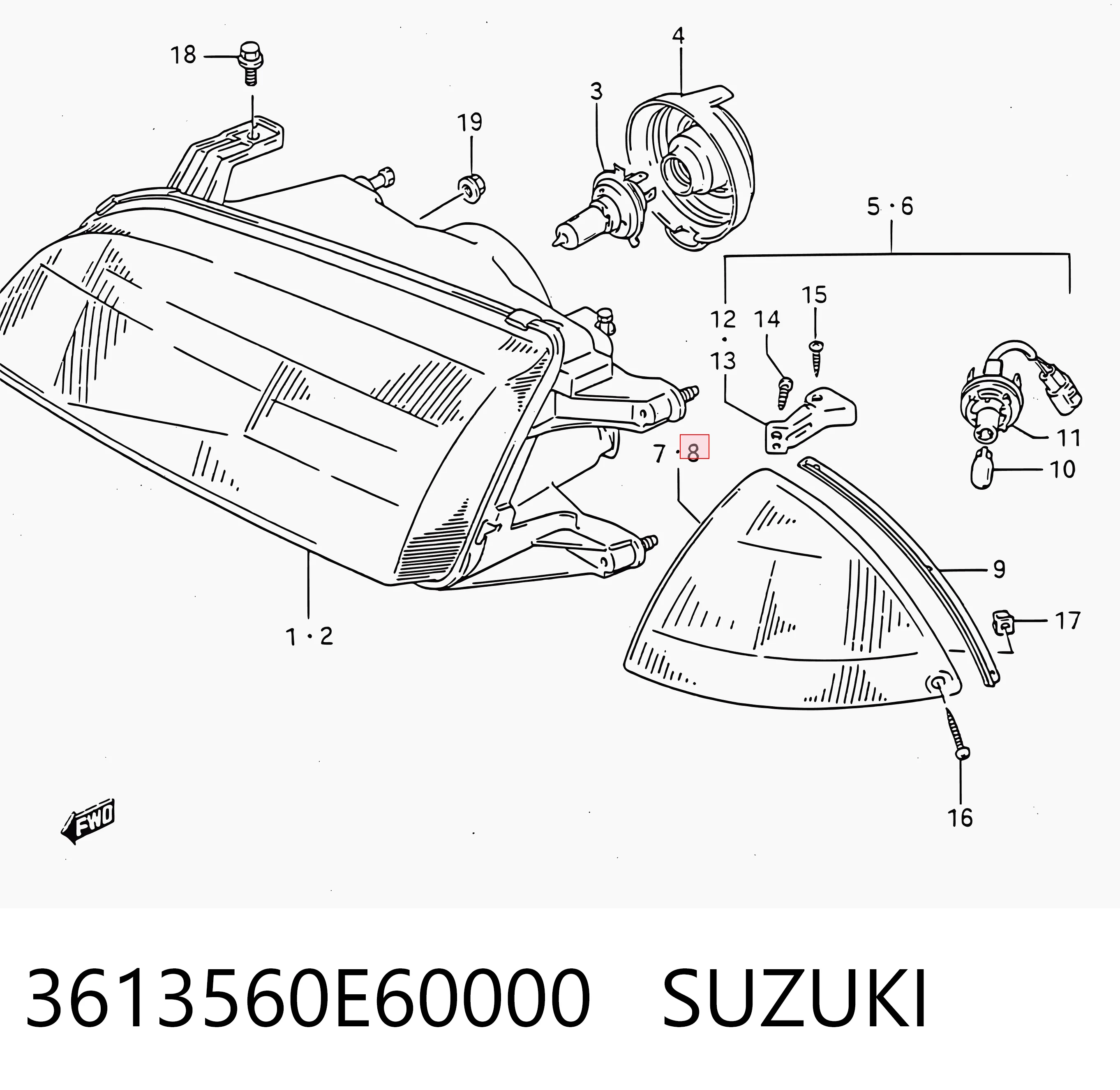 3613560E60000 Suzuki