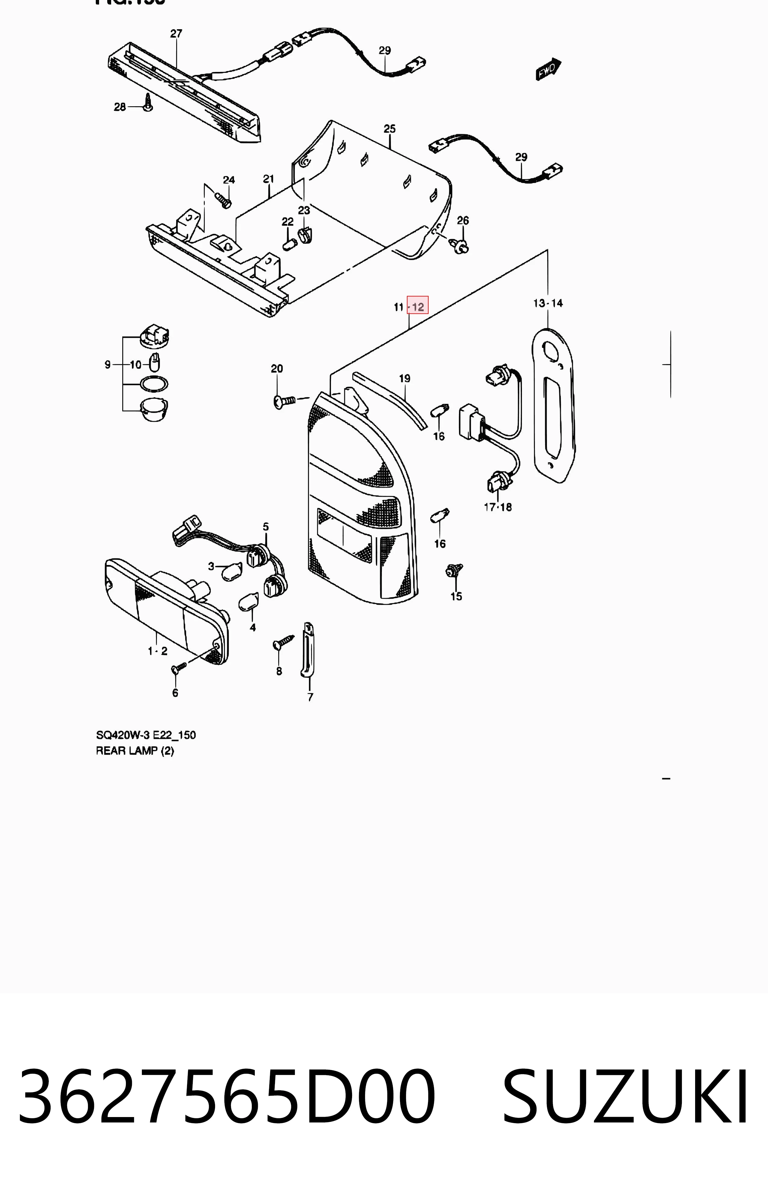 3627565D00 Suzuki