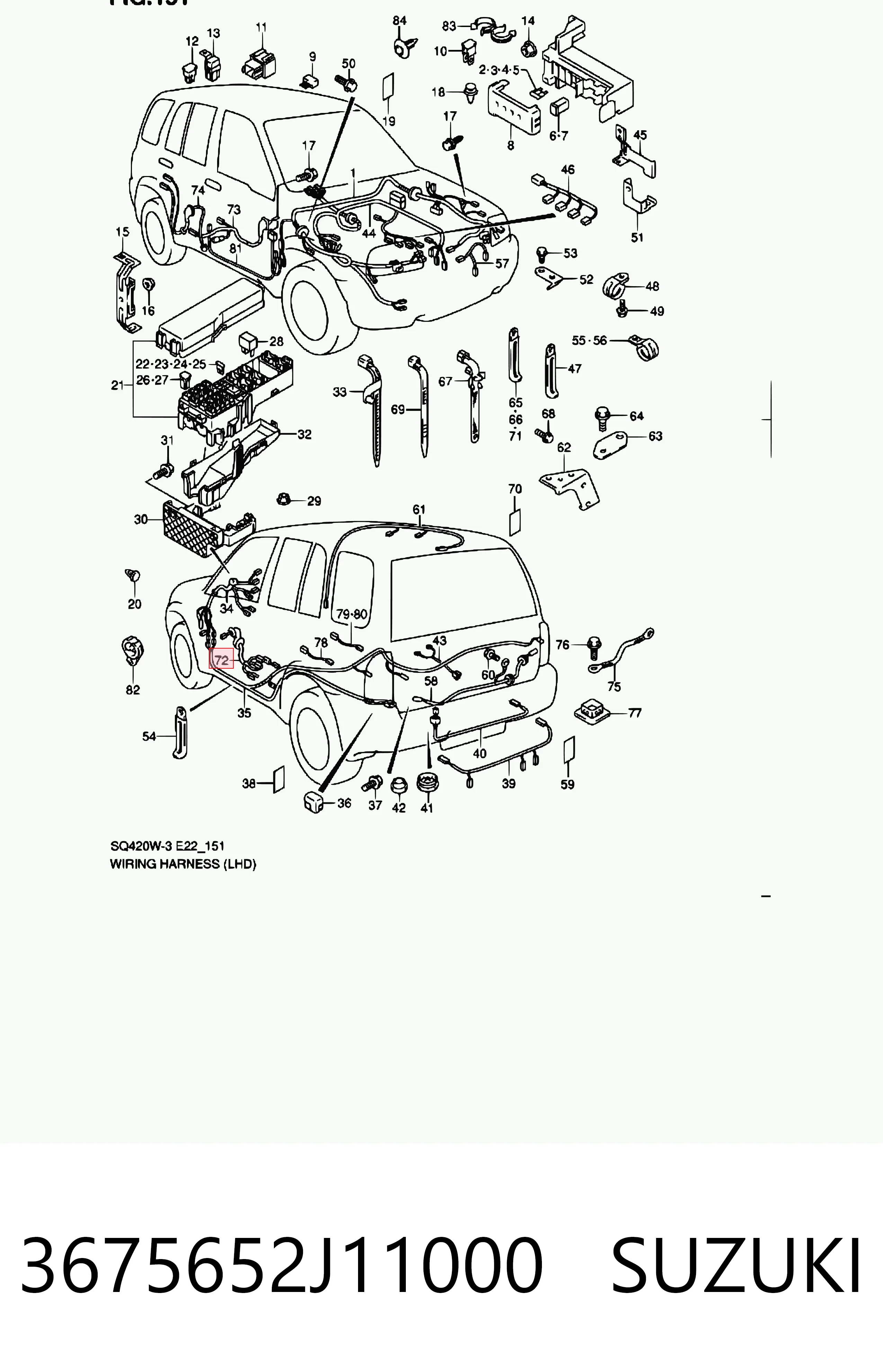 3675652J11000 Suzuki