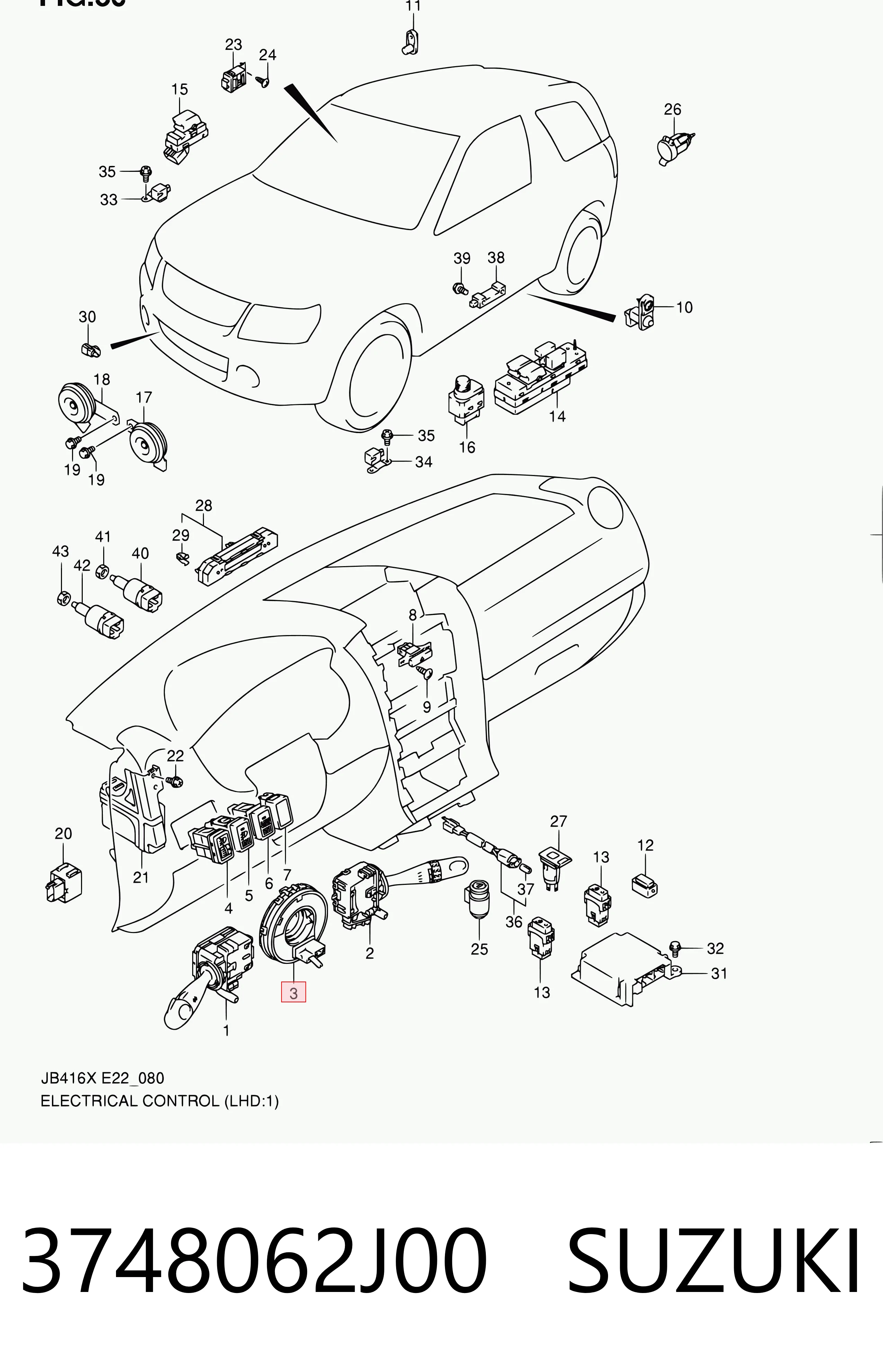 3748062J00 Suzuki