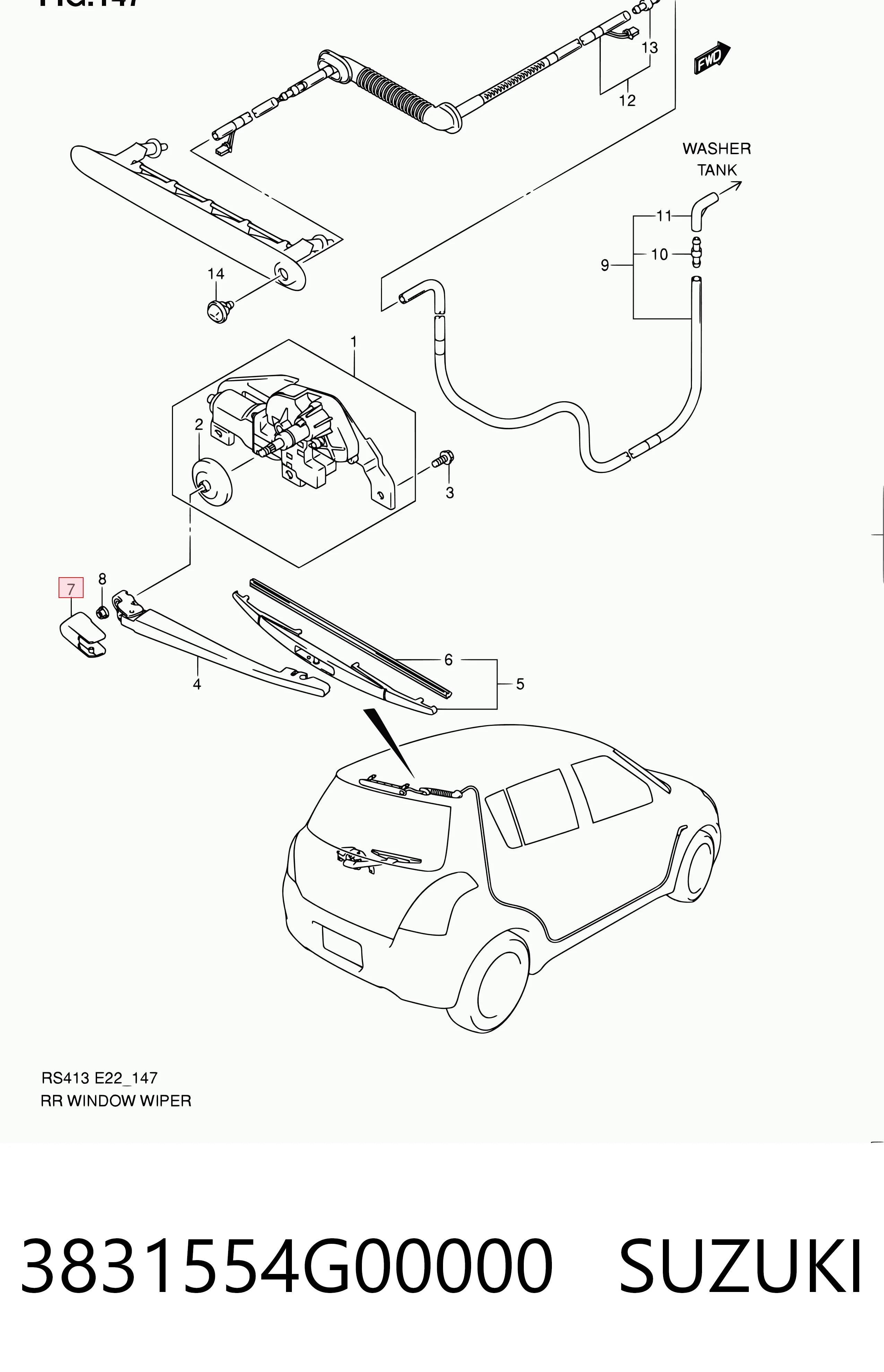 3831554G00000 Suzuki