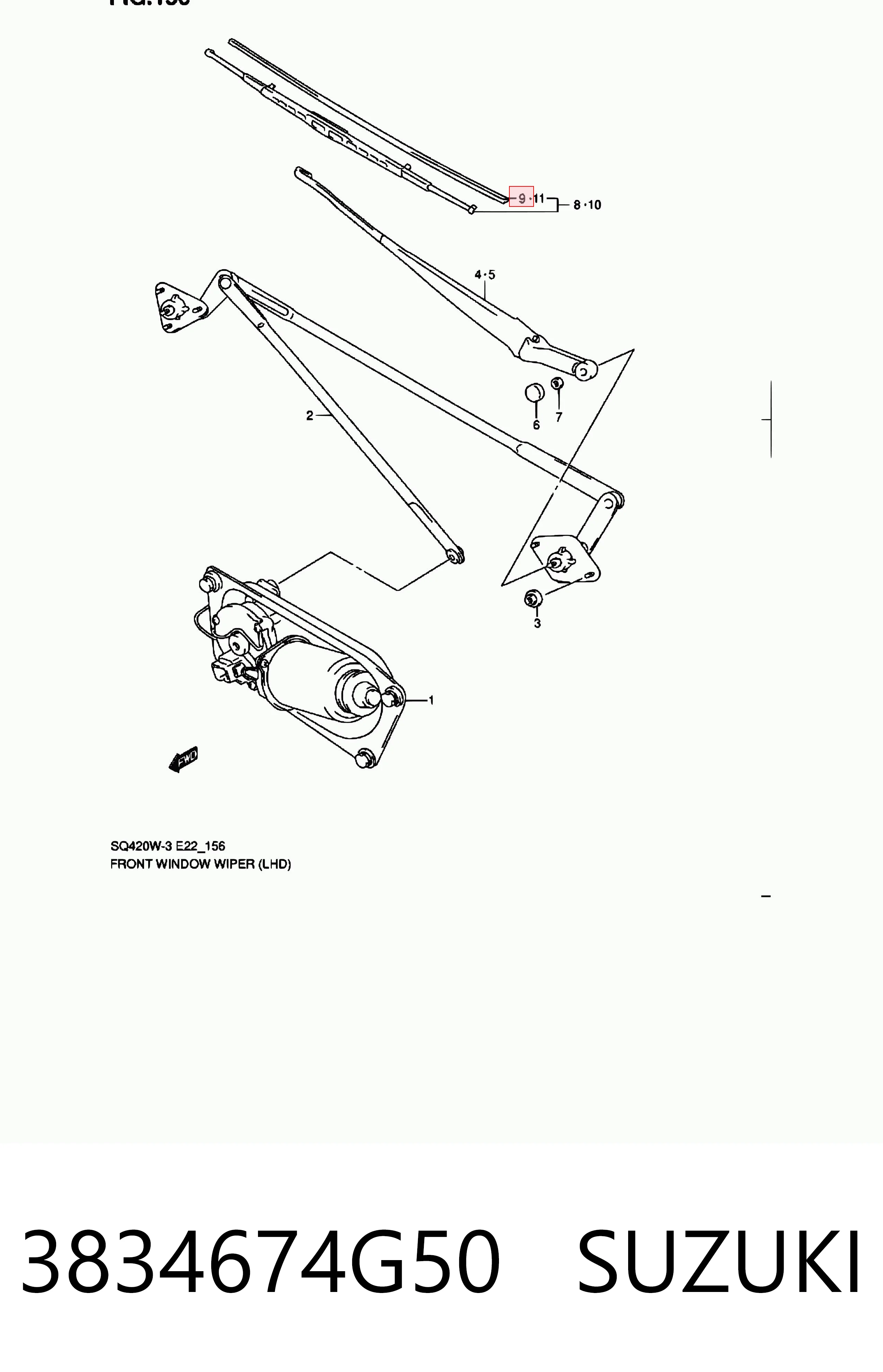 3834674G50 Suzuki
