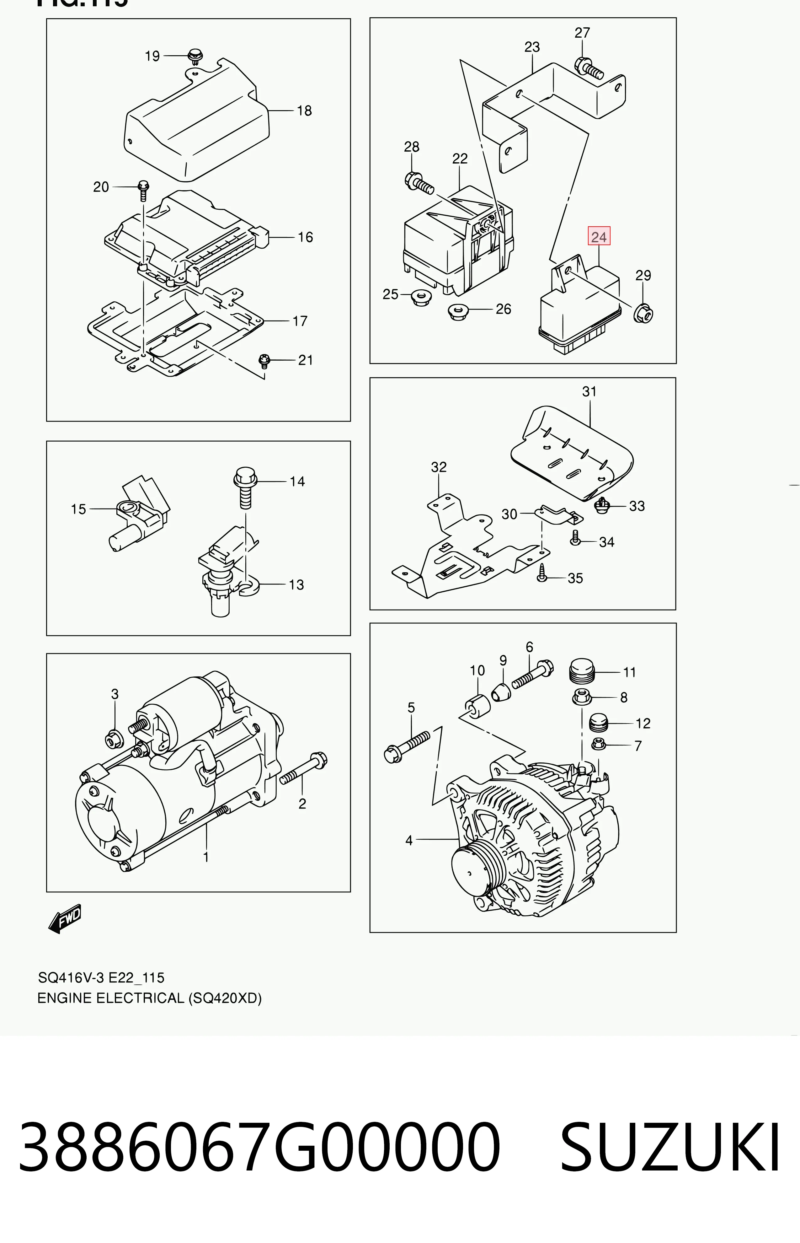 3886067G00000 Suzuki