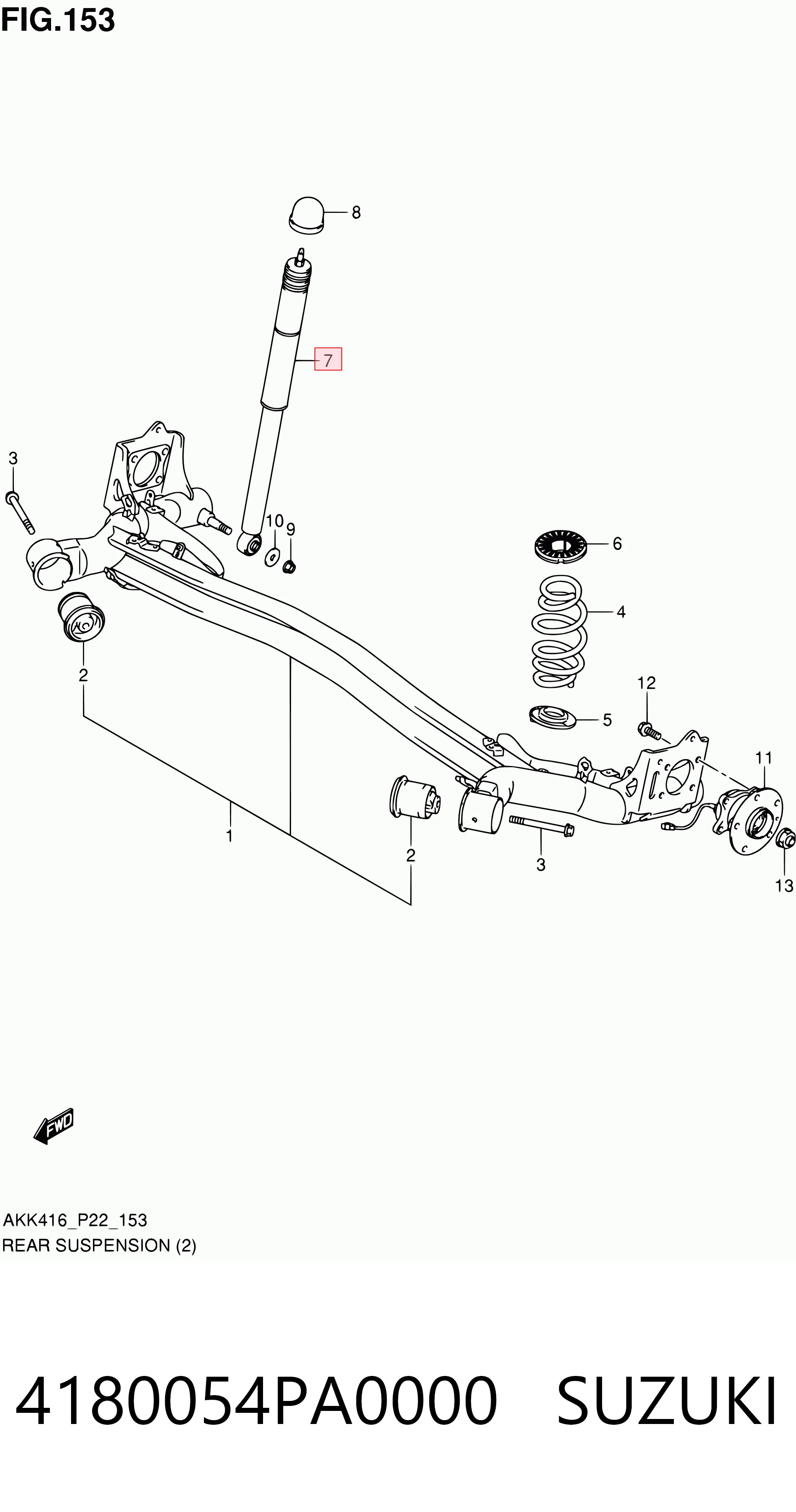 4180054PA0000 Suzuki