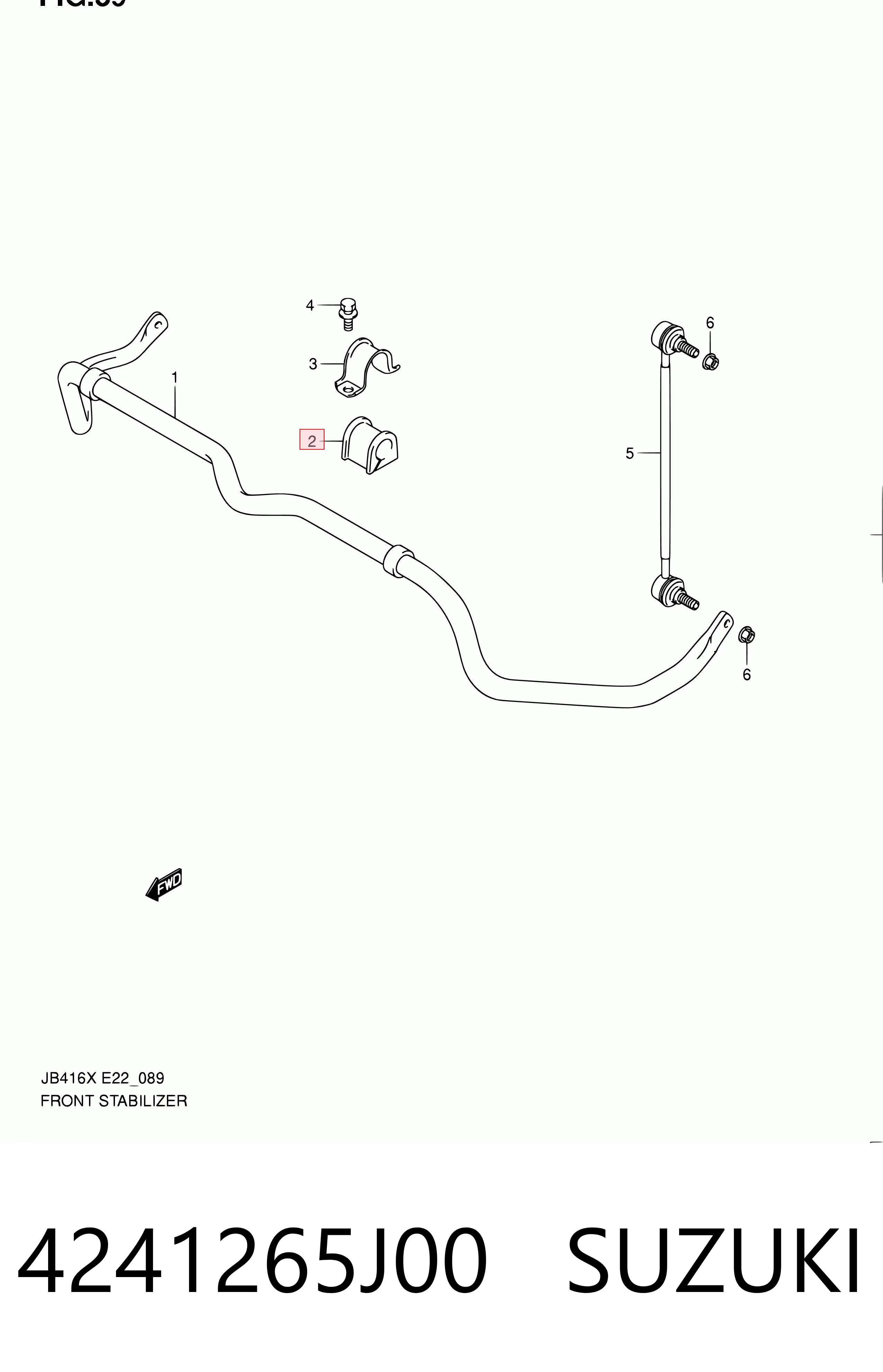 4241265J00 Suzuki