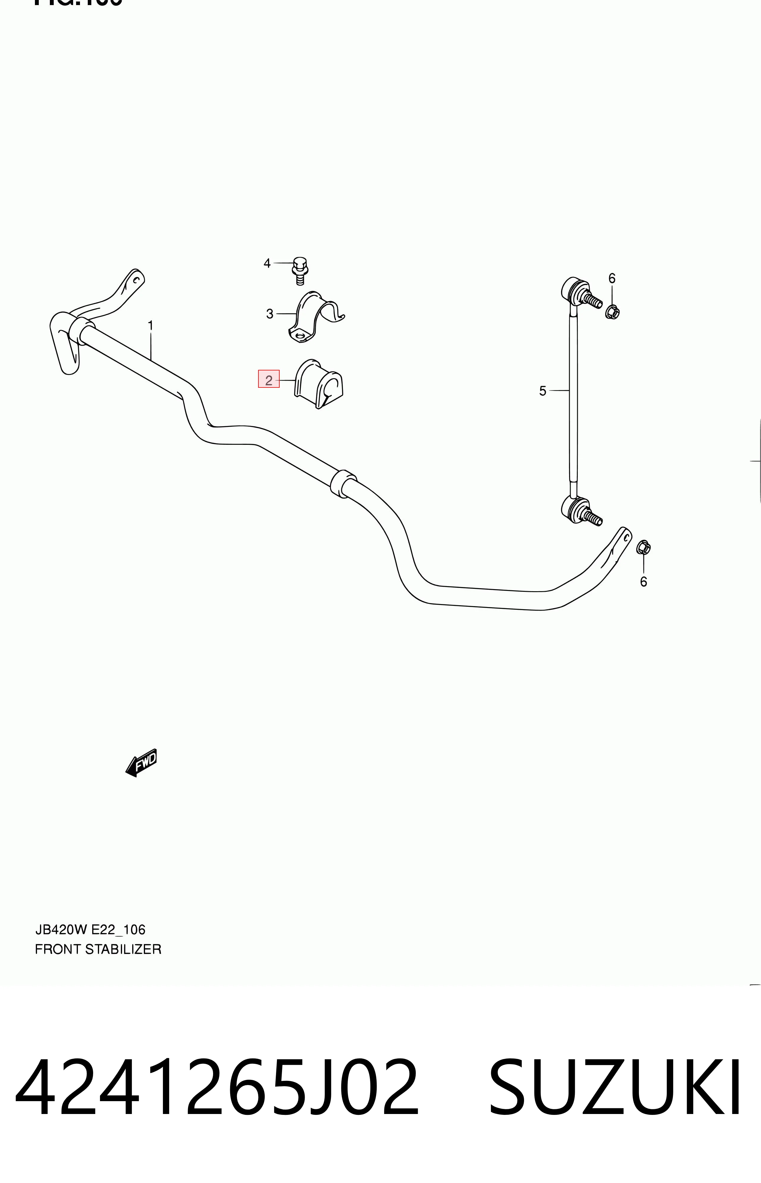 4241265J02 Suzuki