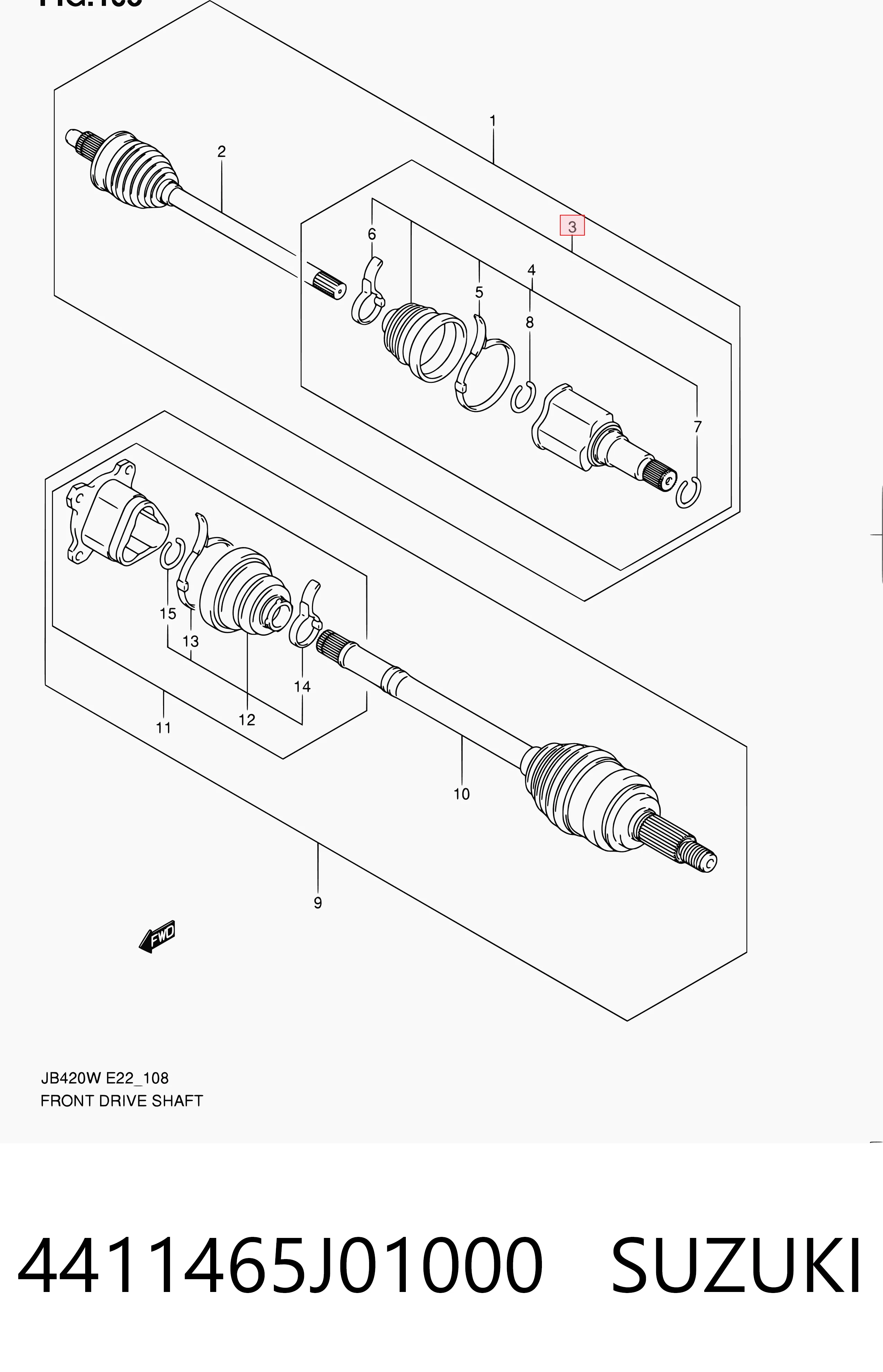 4411465J01000 Suzuki