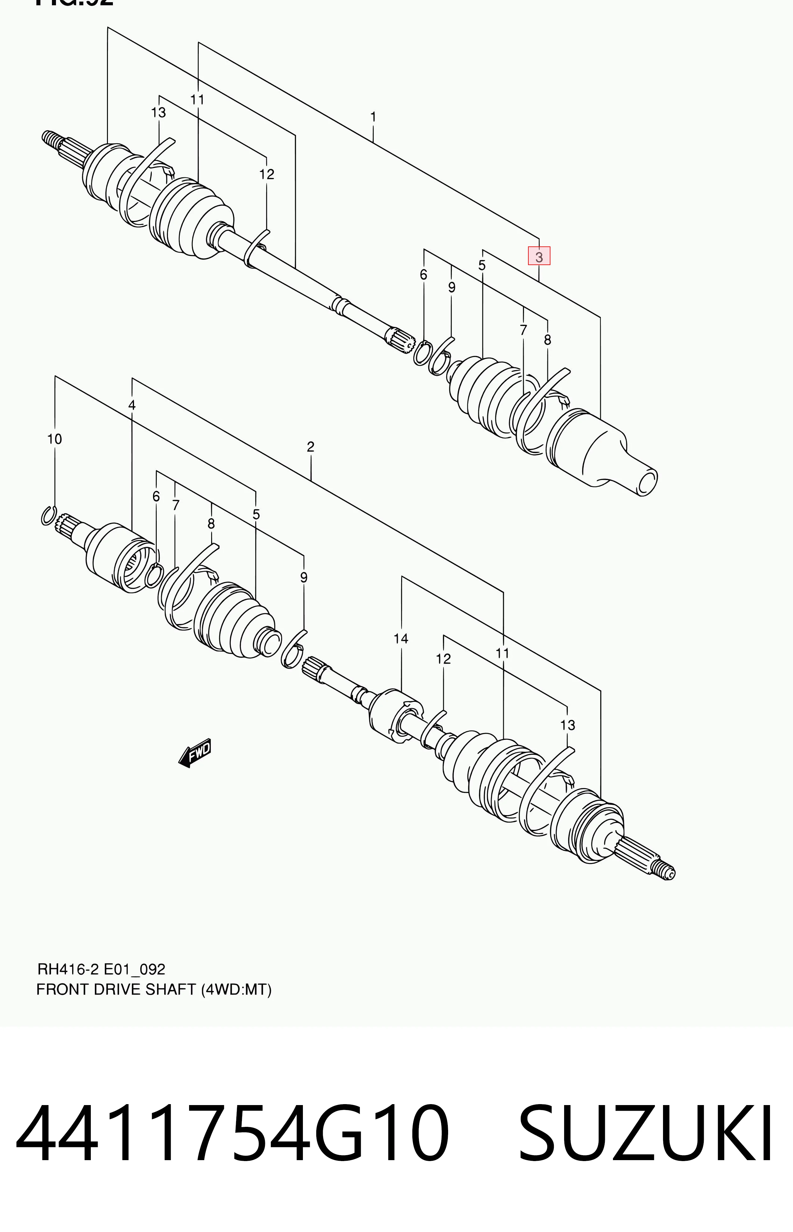 4411754G10 Suzuki