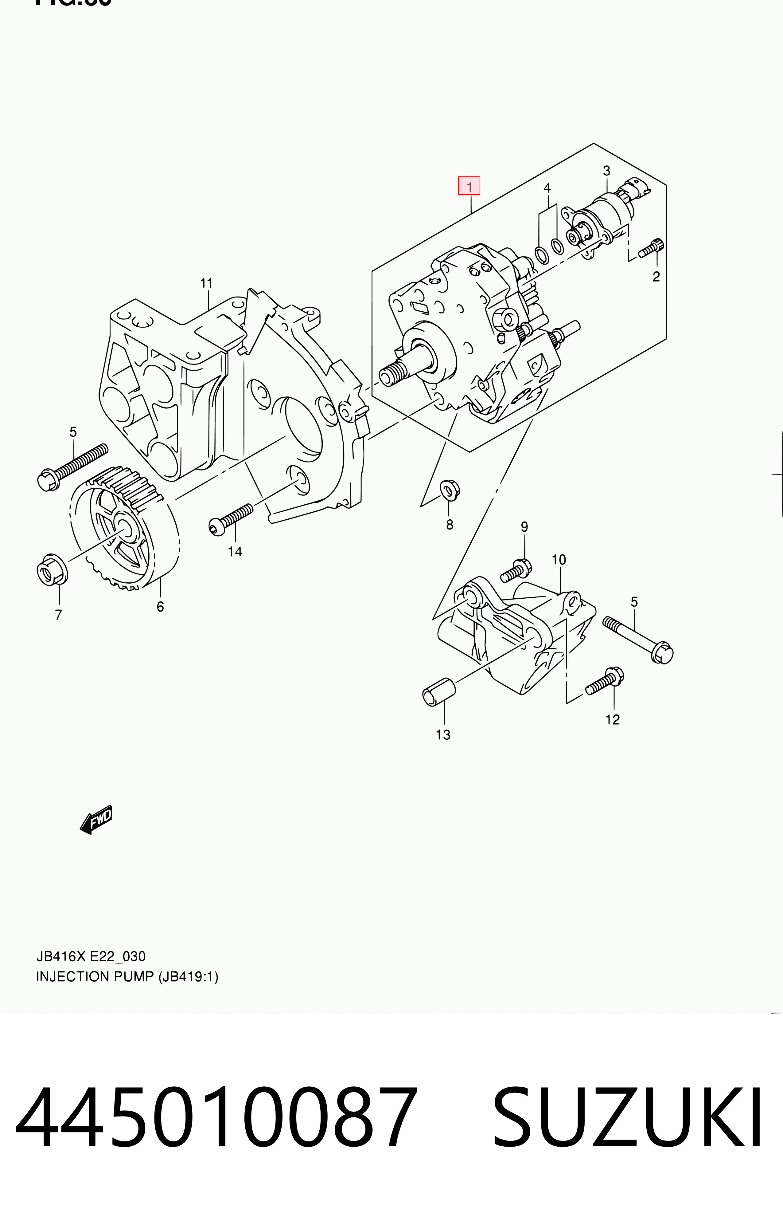 Bomba de combustível de pressão alta Suzuki Grand Vitara preço, a partir de 52,75 USD