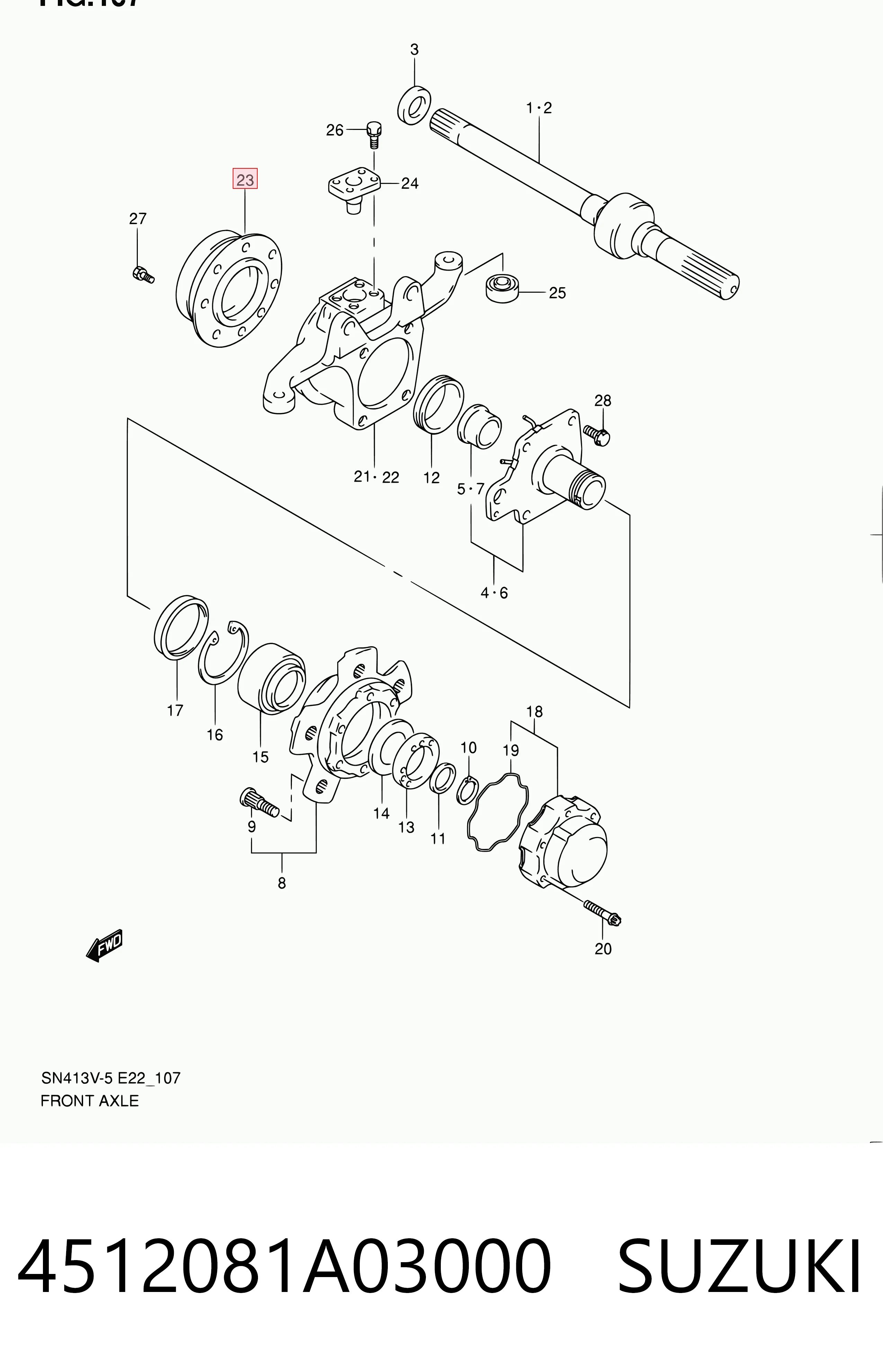4512081A03000 Suzuki
