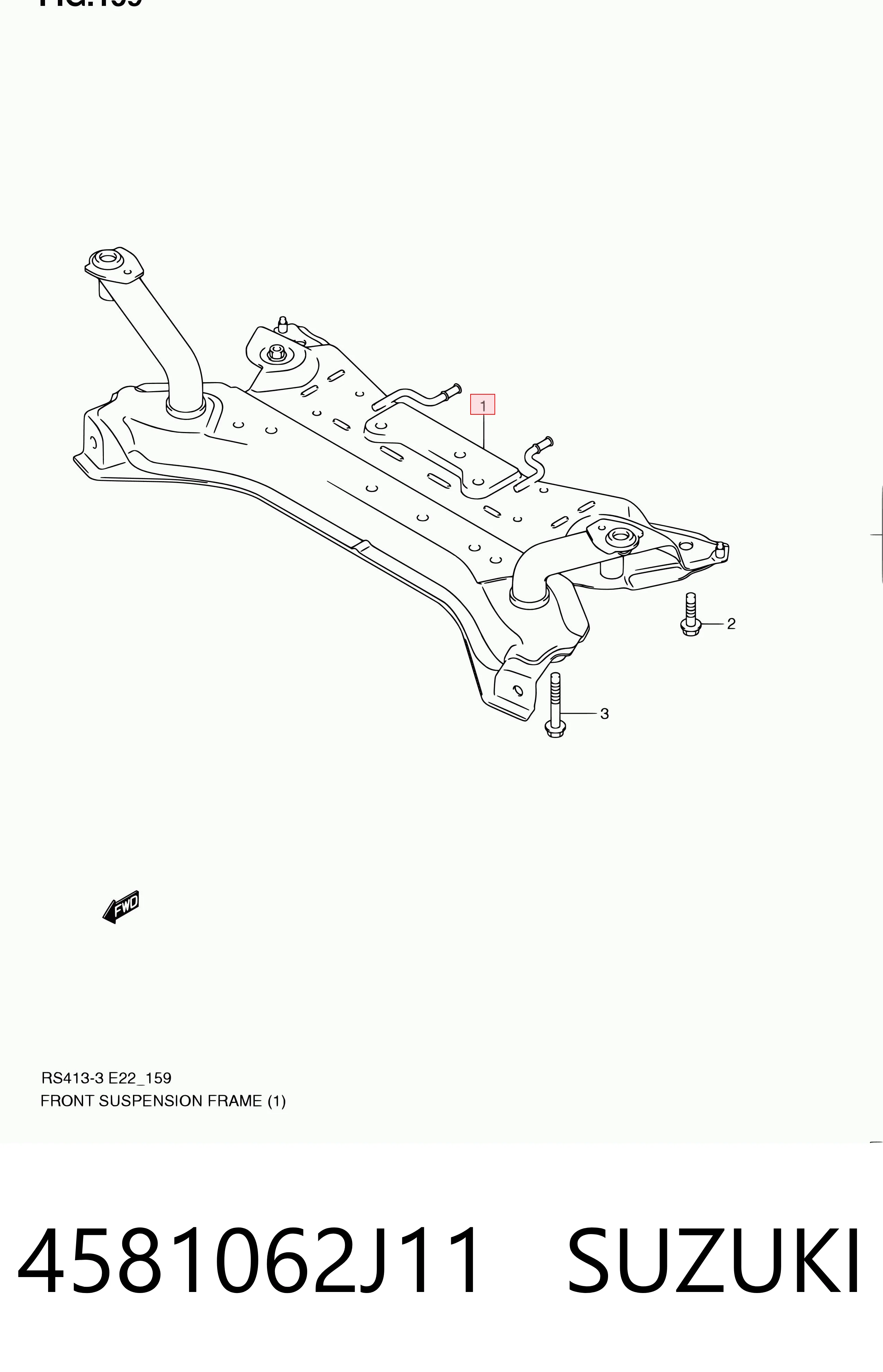 Viga de suspensão dianteira (plataforma veicular) Suzuki Swift preço, a partir de 250,56 USD