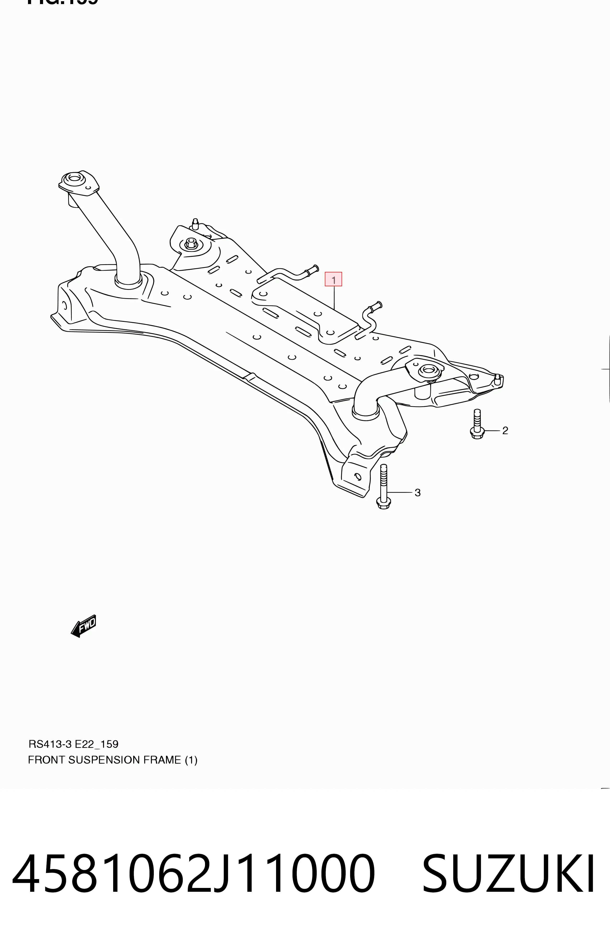 Compre Viga de suspensão dianteira (plataforma veicular) Suzuki Swift 3