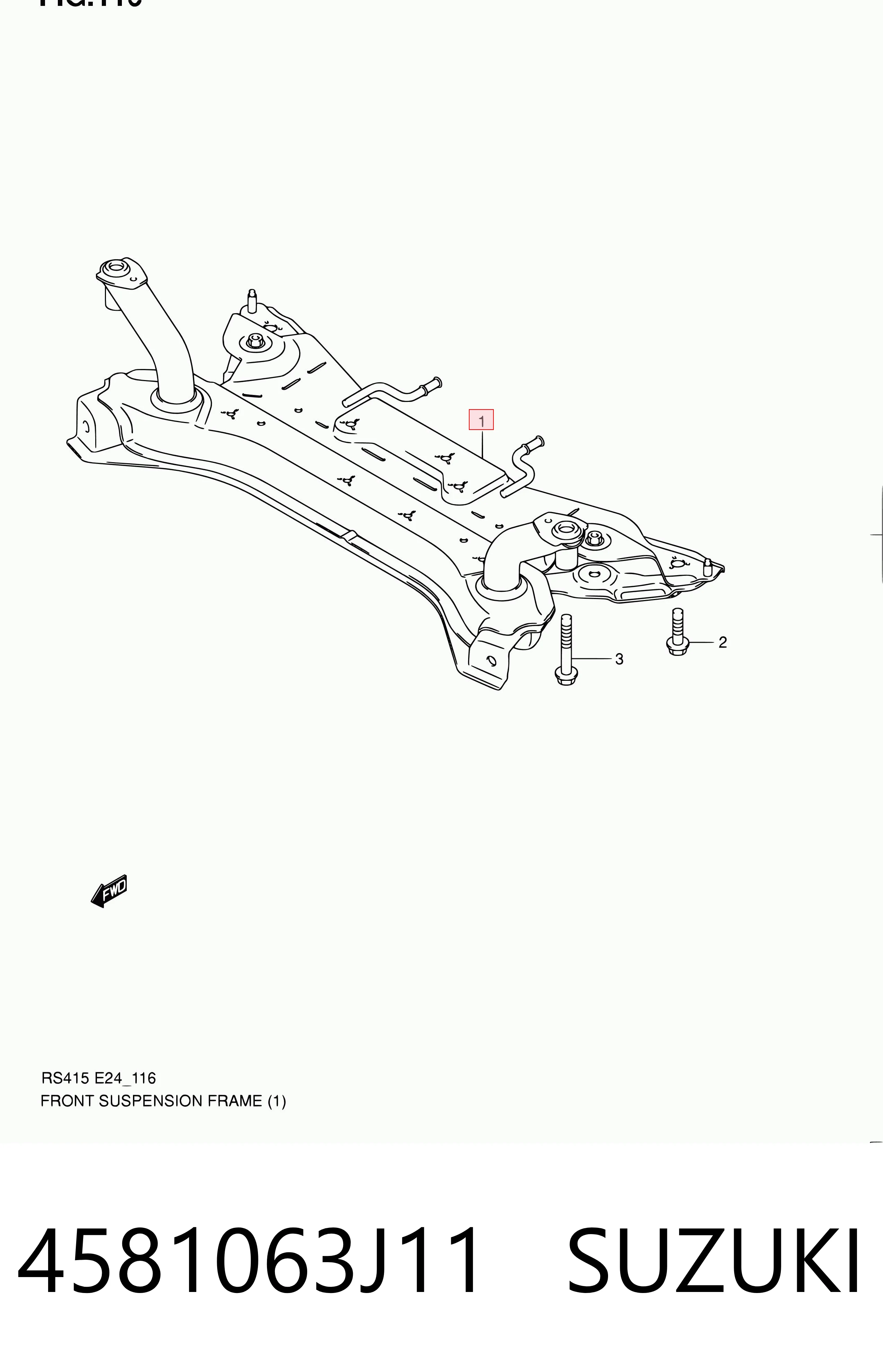4581063J11 Suzuki