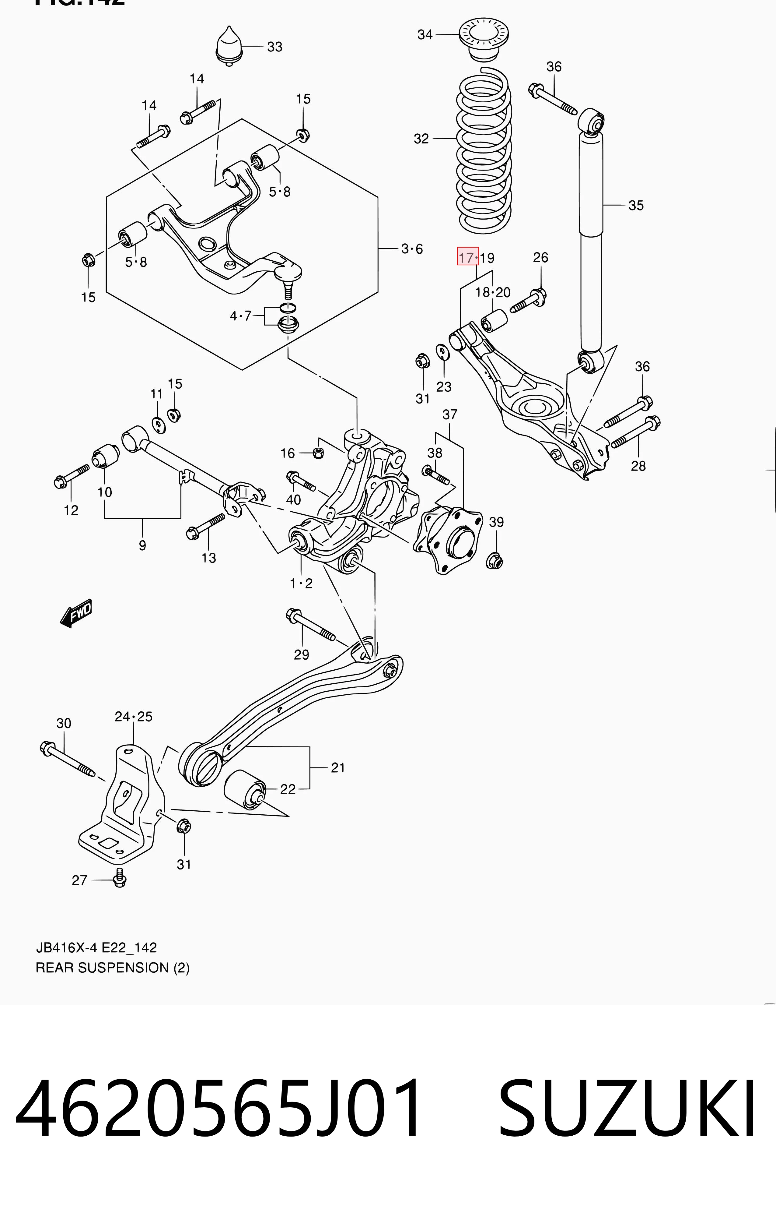 4620565J01 Suzuki