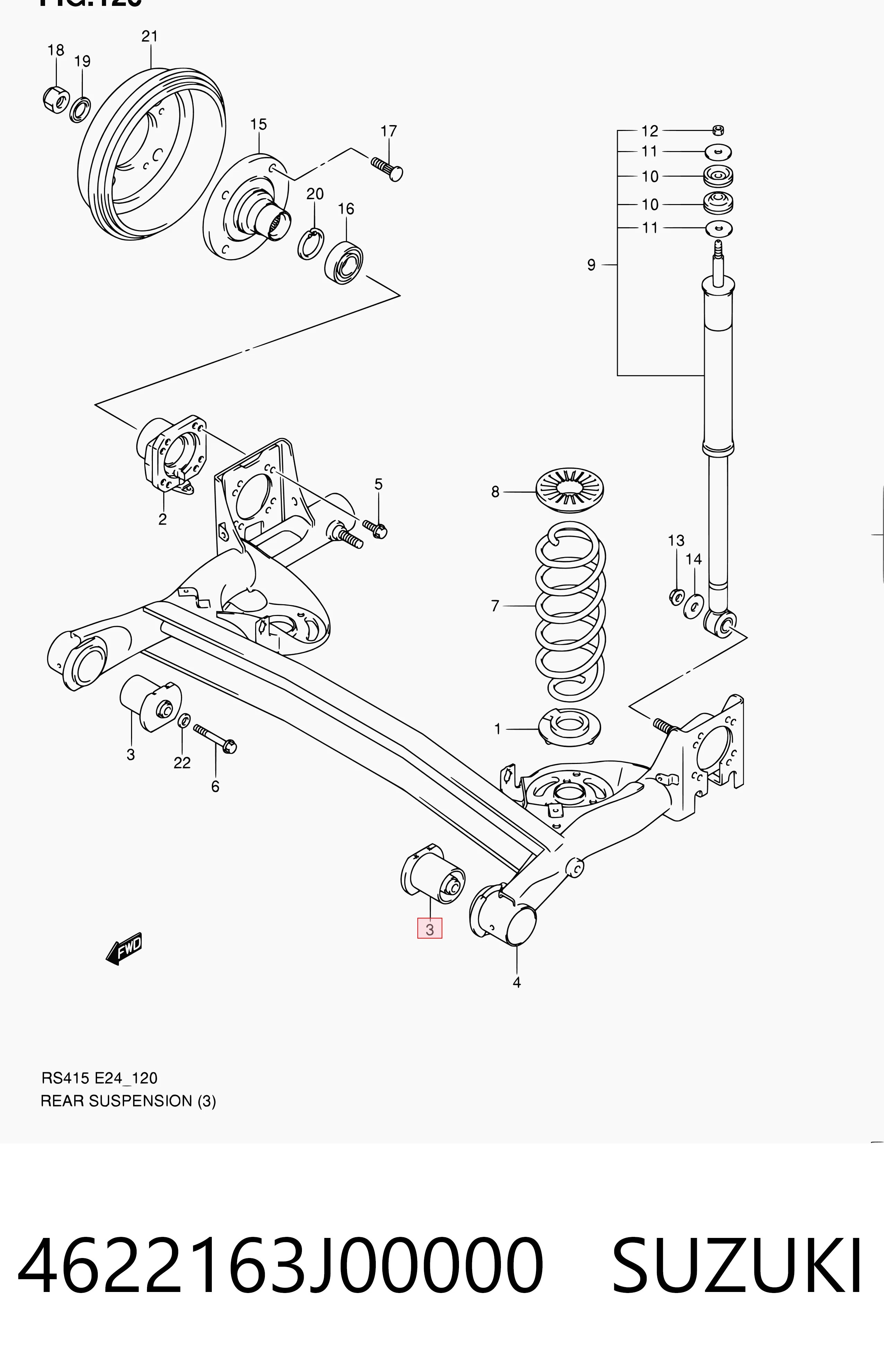 4622163J00000 Suzuki