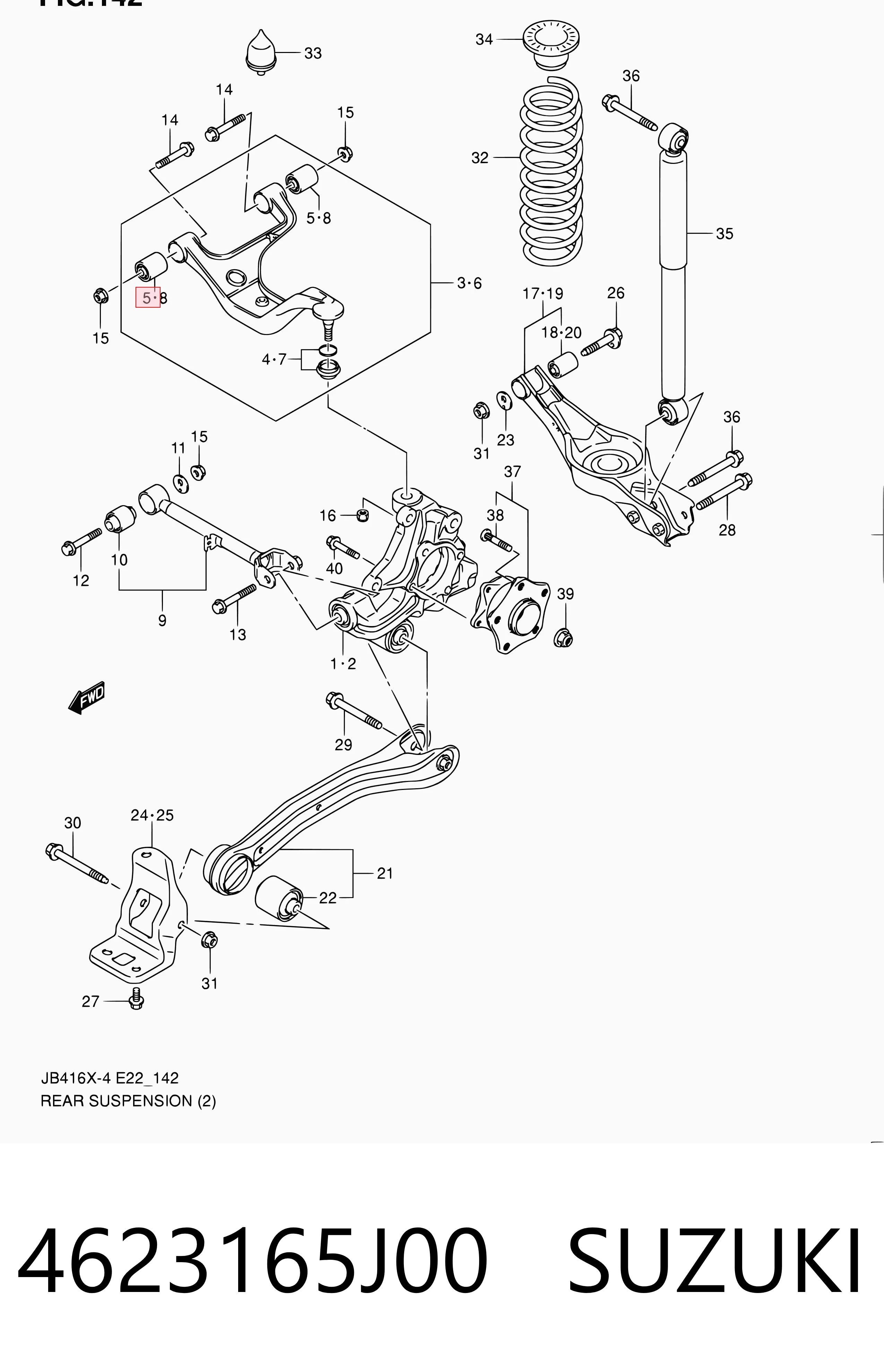4623165J00 Suzuki