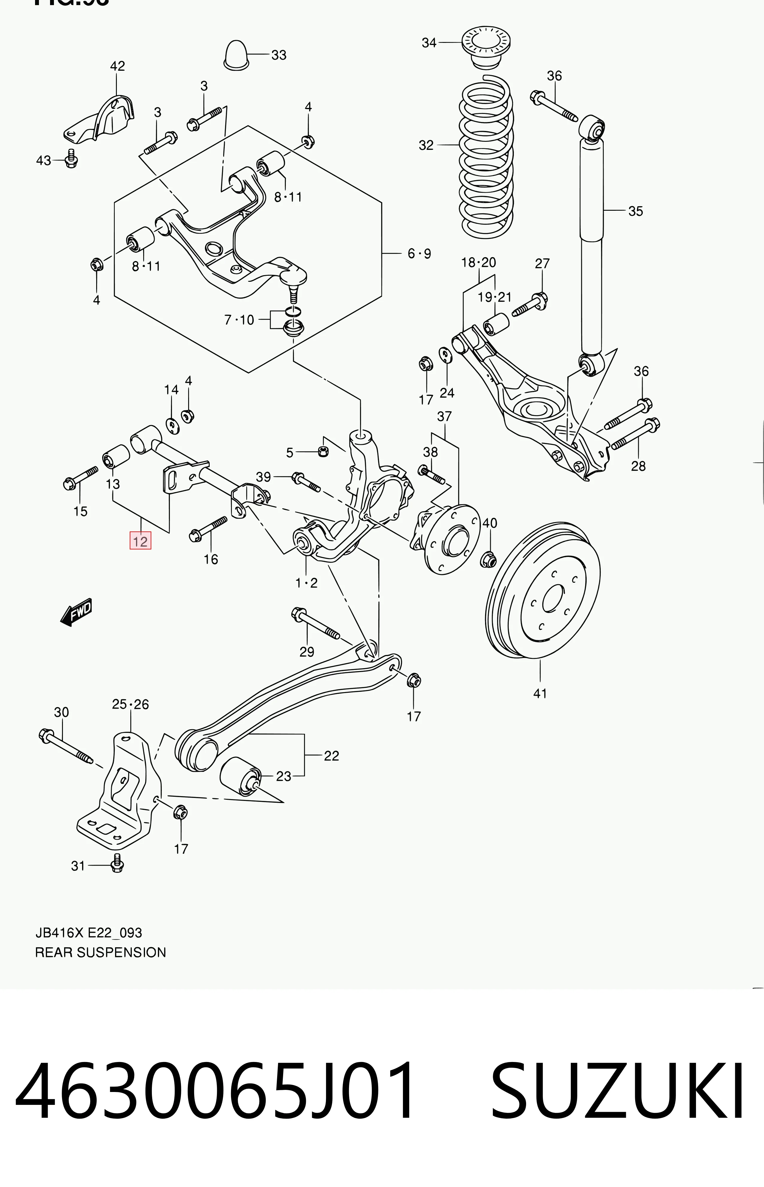 4630065J01 Suzuki
