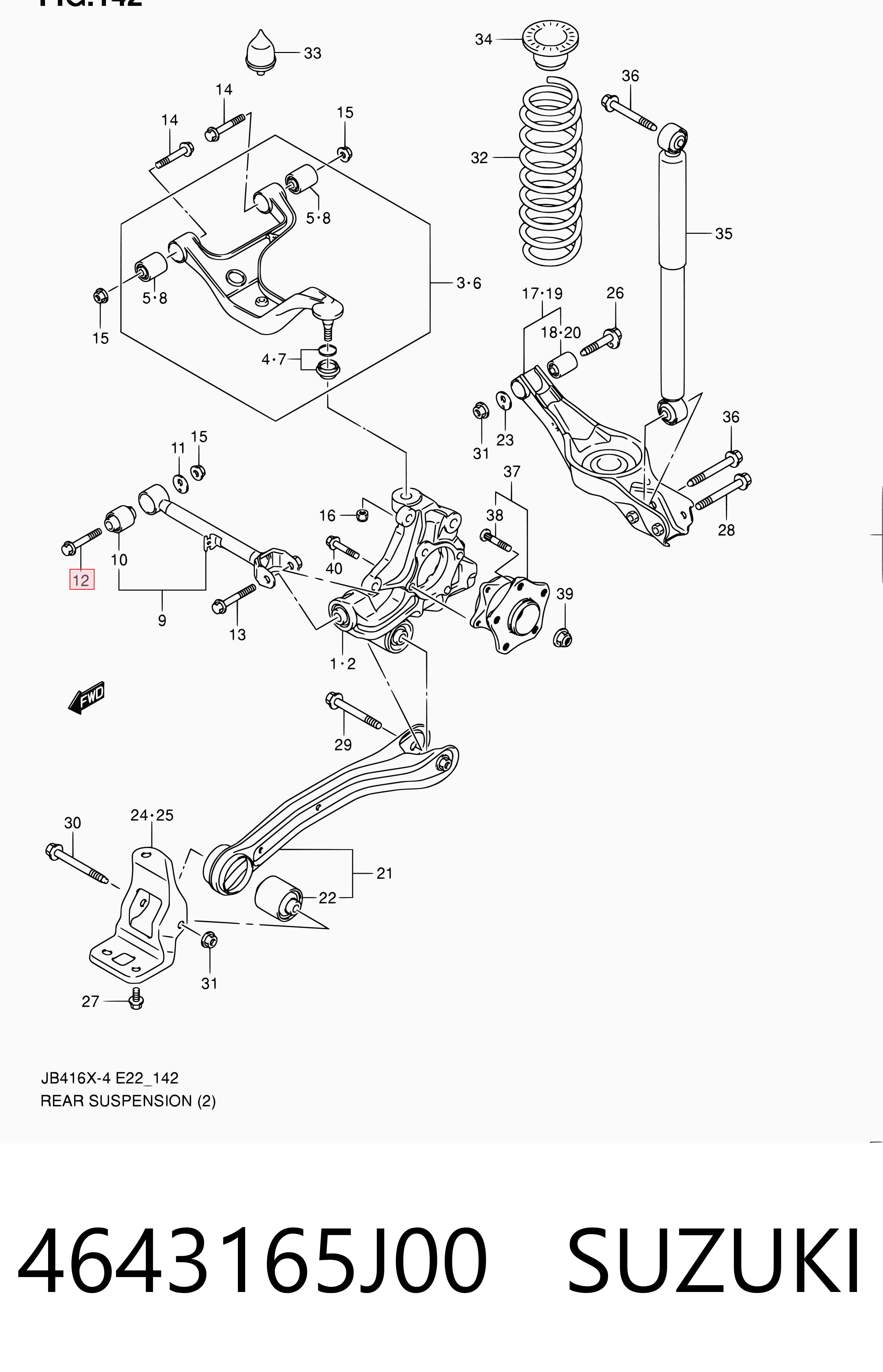 4643165J00 Suzuki