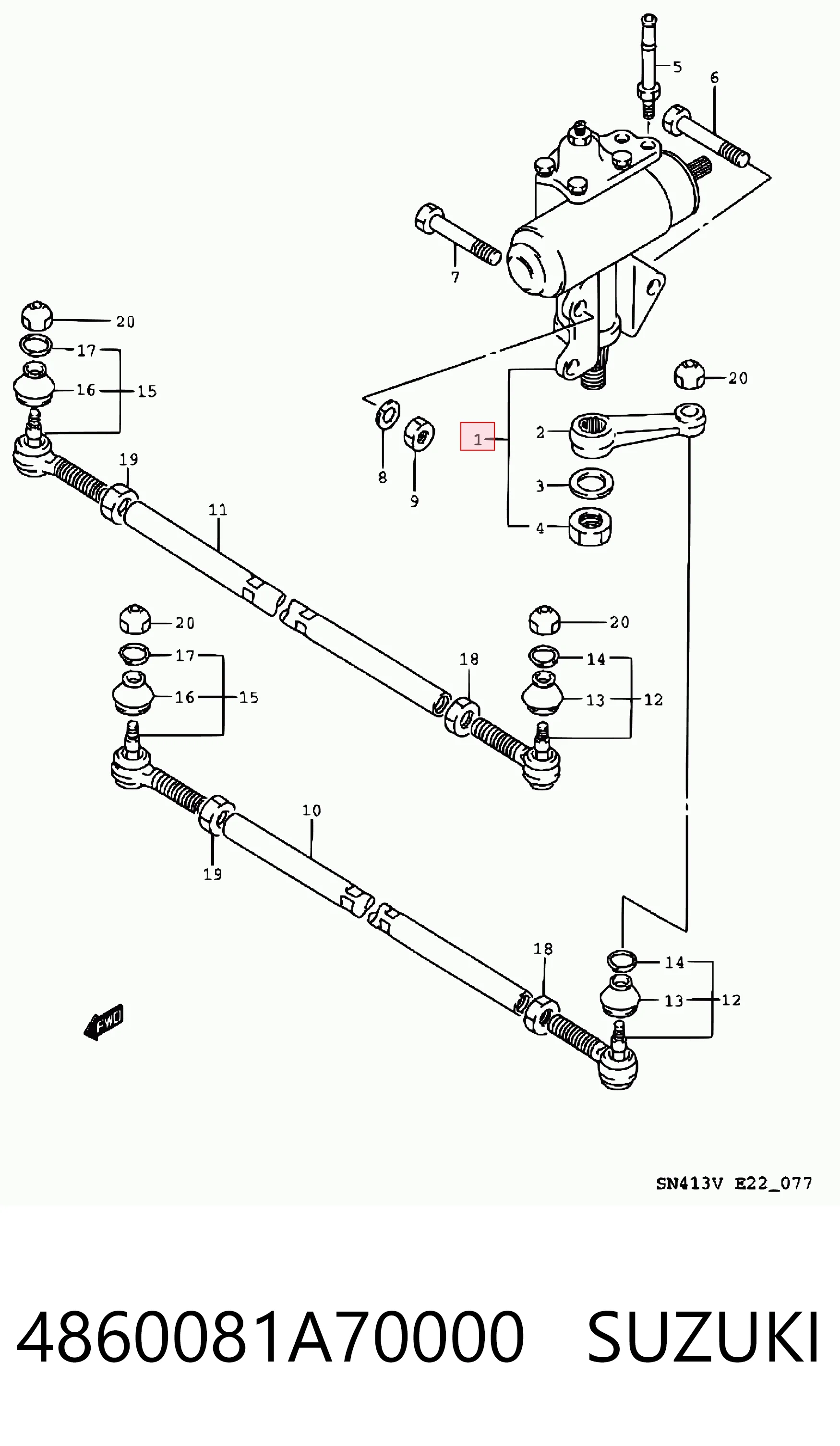 4860081A70000 Suzuki