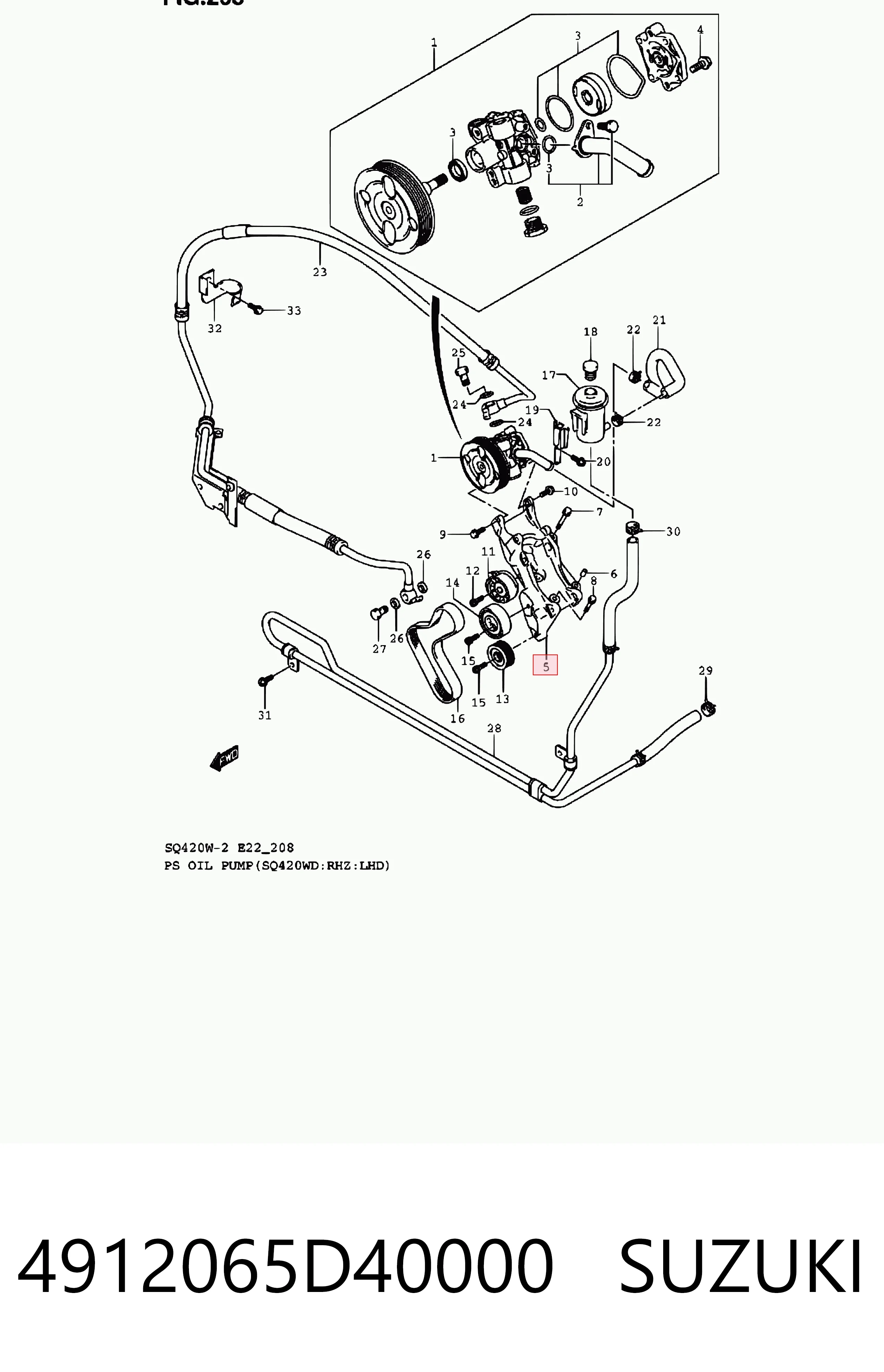 4912065D40000 Suzuki