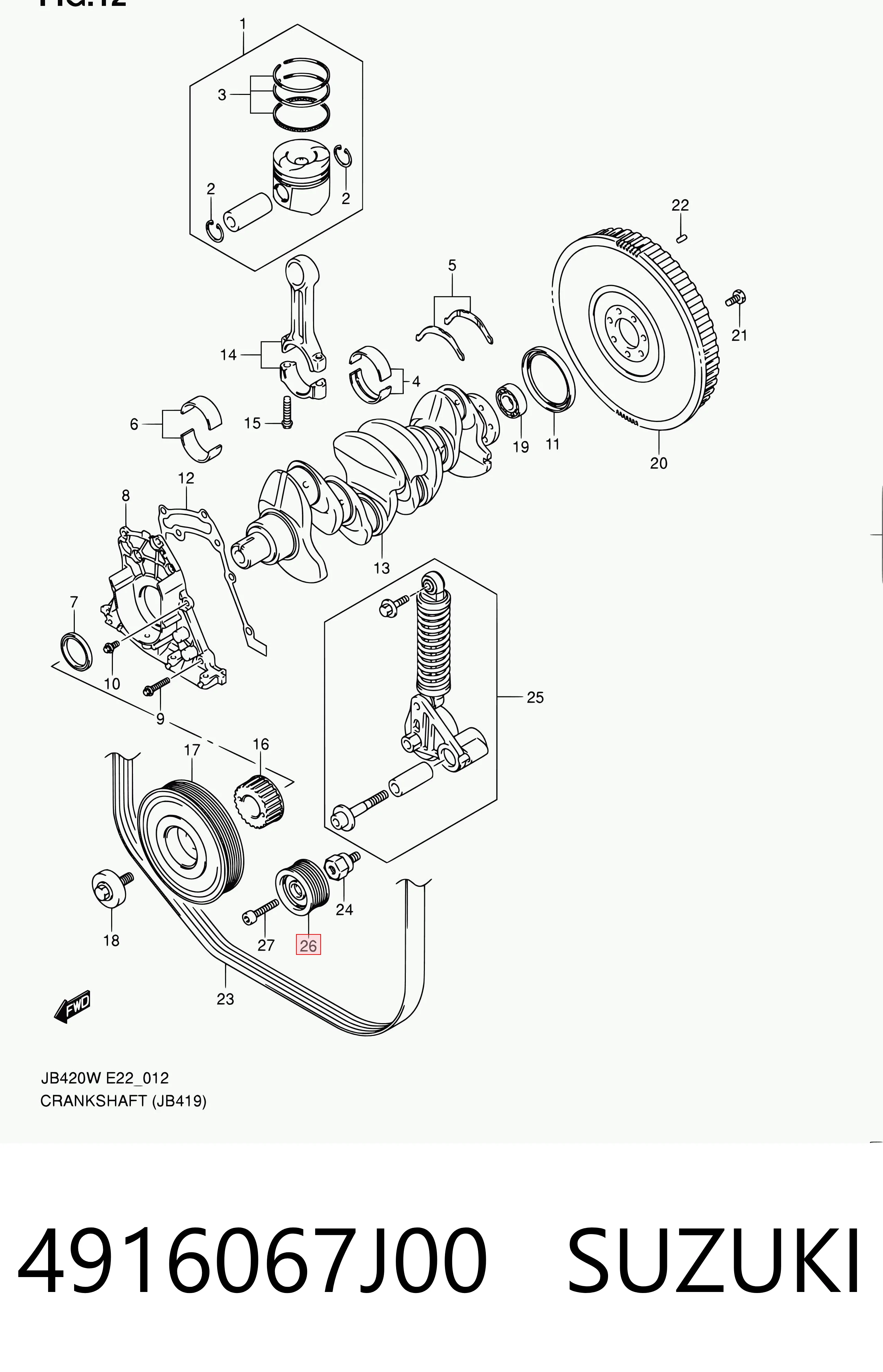 4916067J00 Suzuki