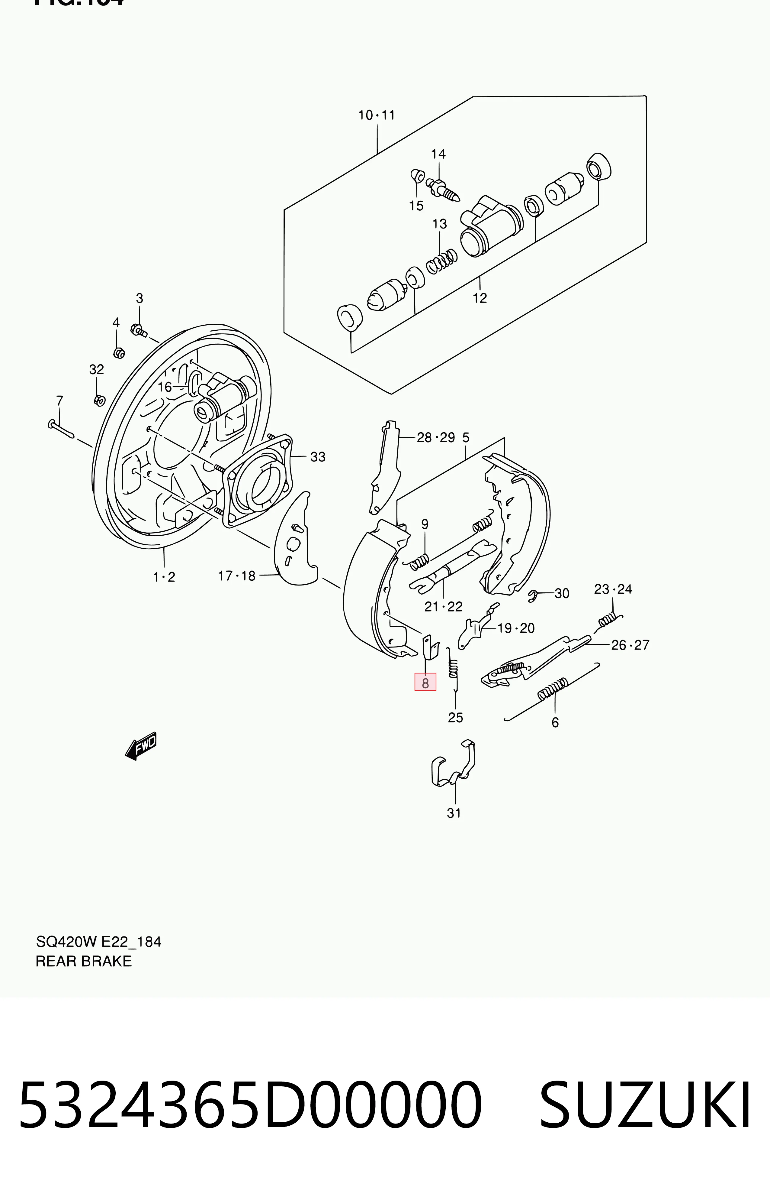 5324365D00000 Suzuki