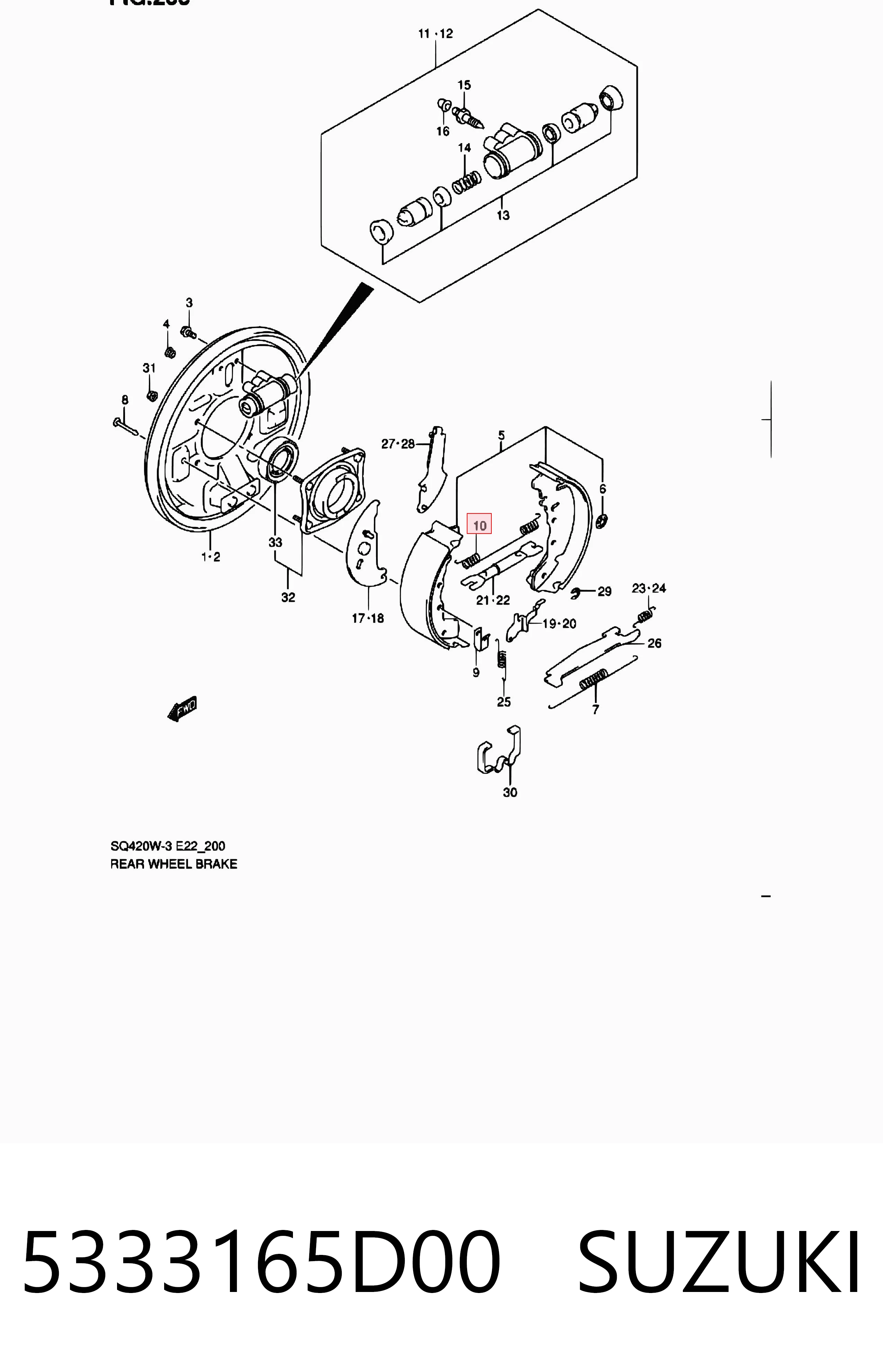 5333165D00 Suzuki