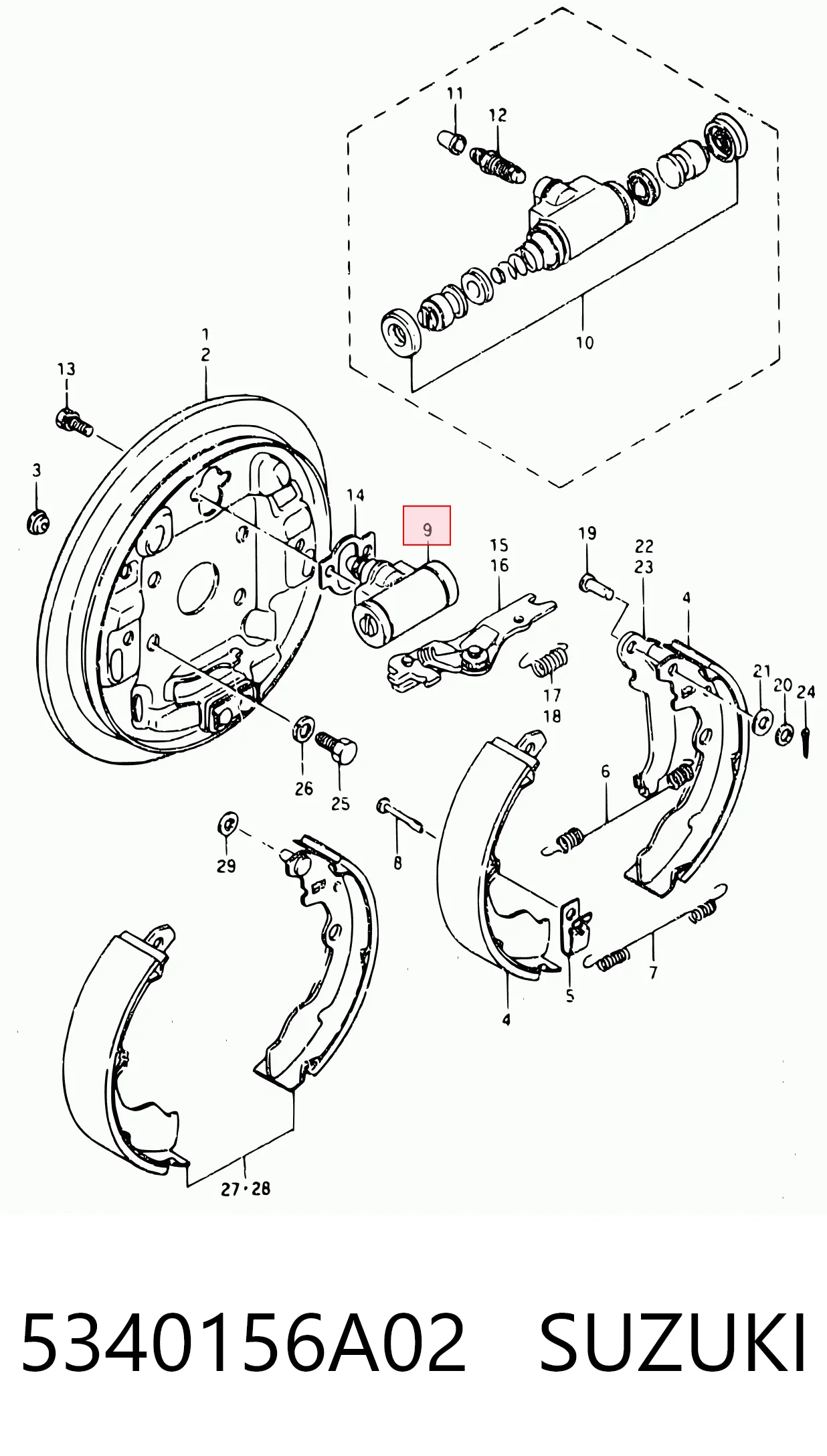 5340156A02 Suzuki