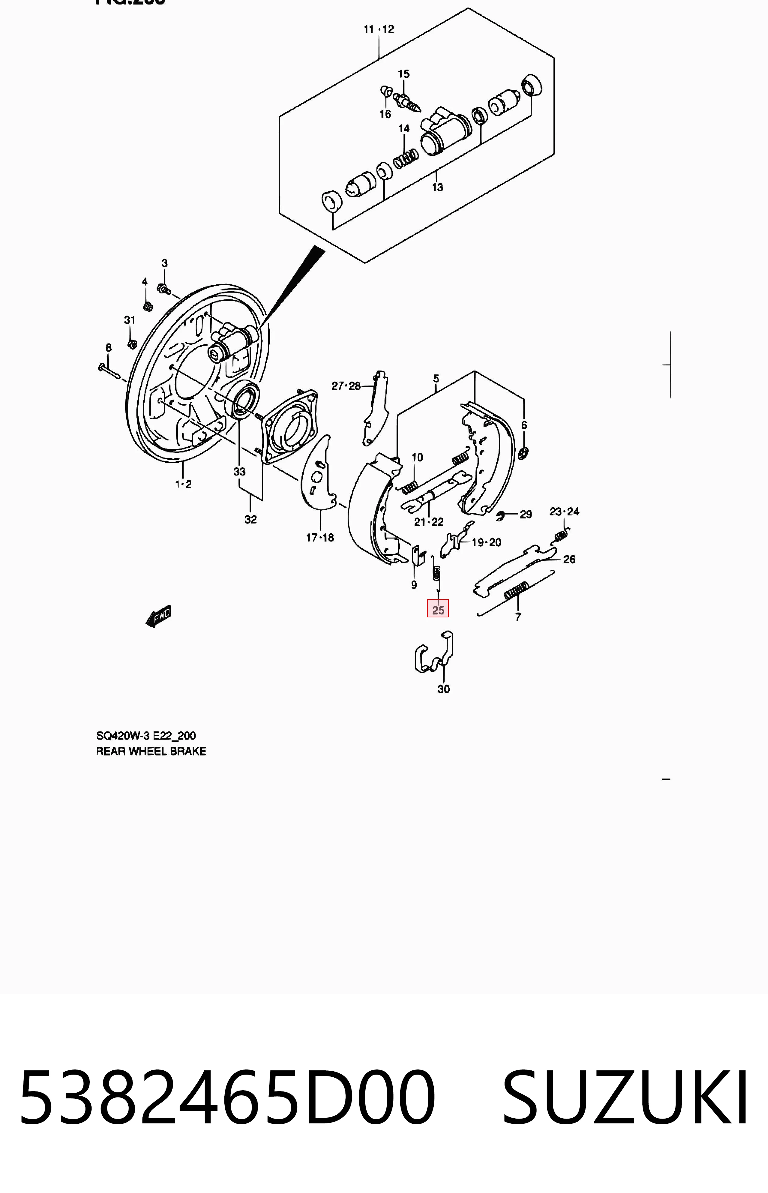 5382465D00 Suzuki