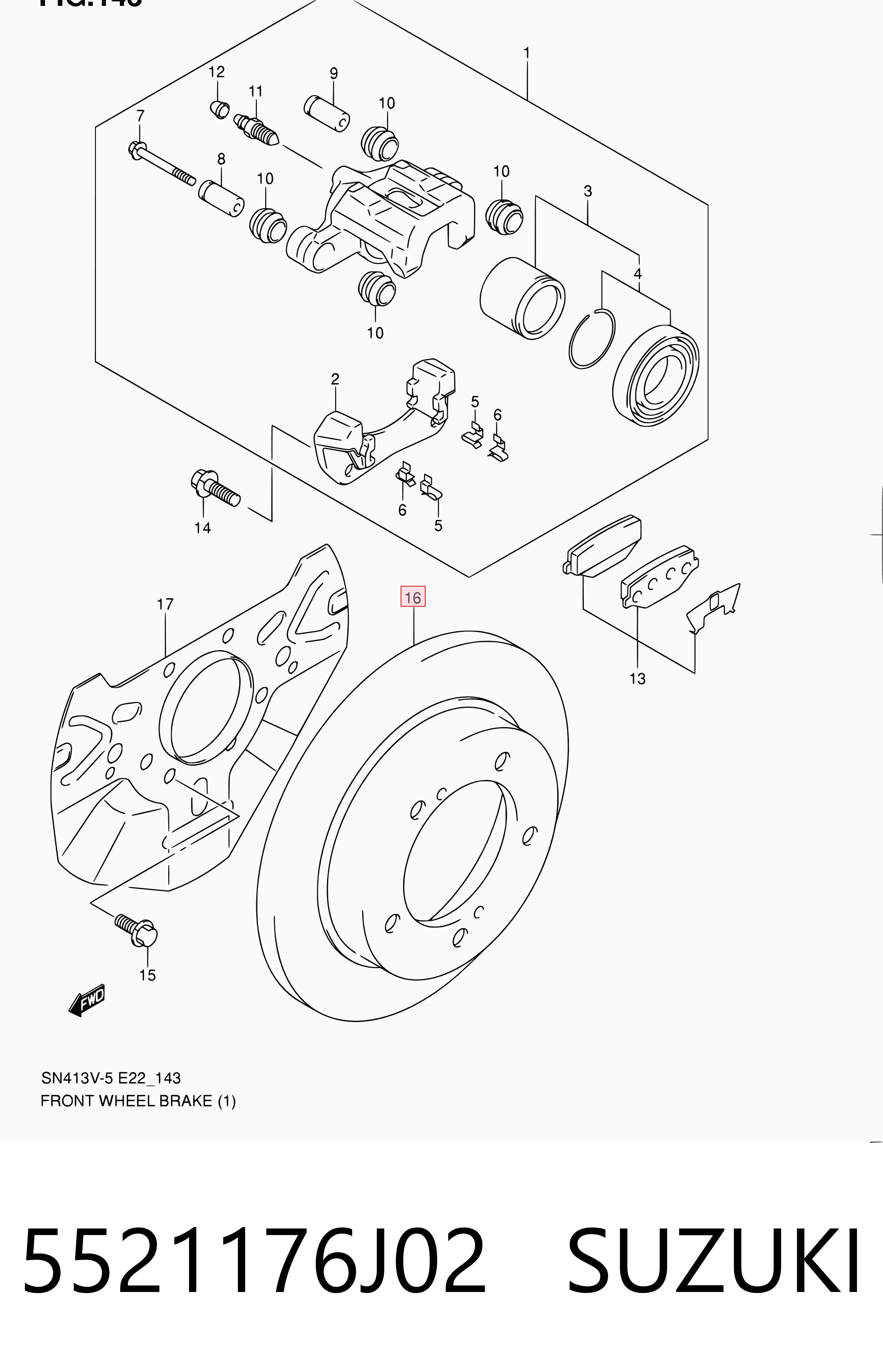 5521176J02 Suzuki