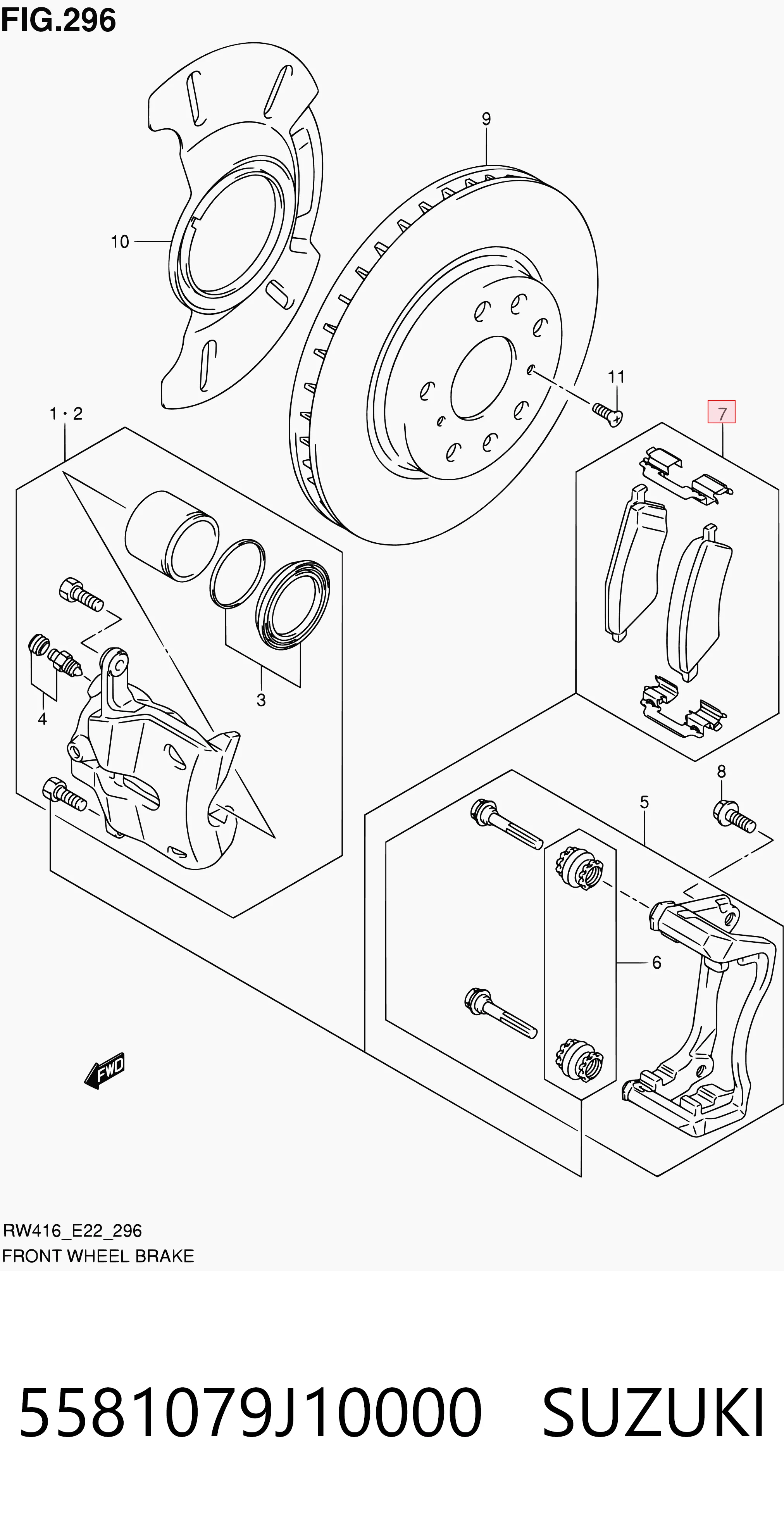 5581079J10000 Suzuki