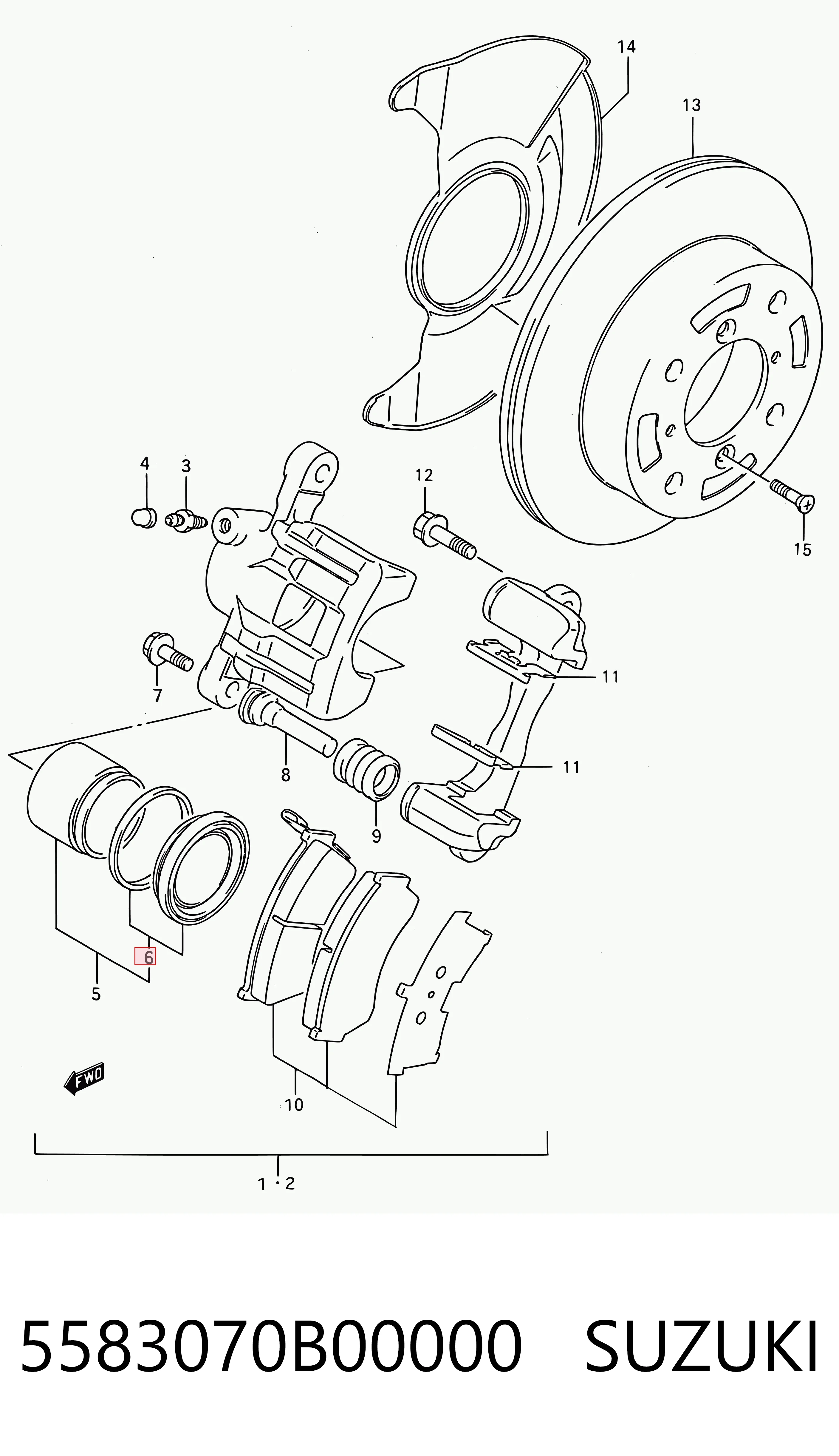 5583070B00000 Suzuki