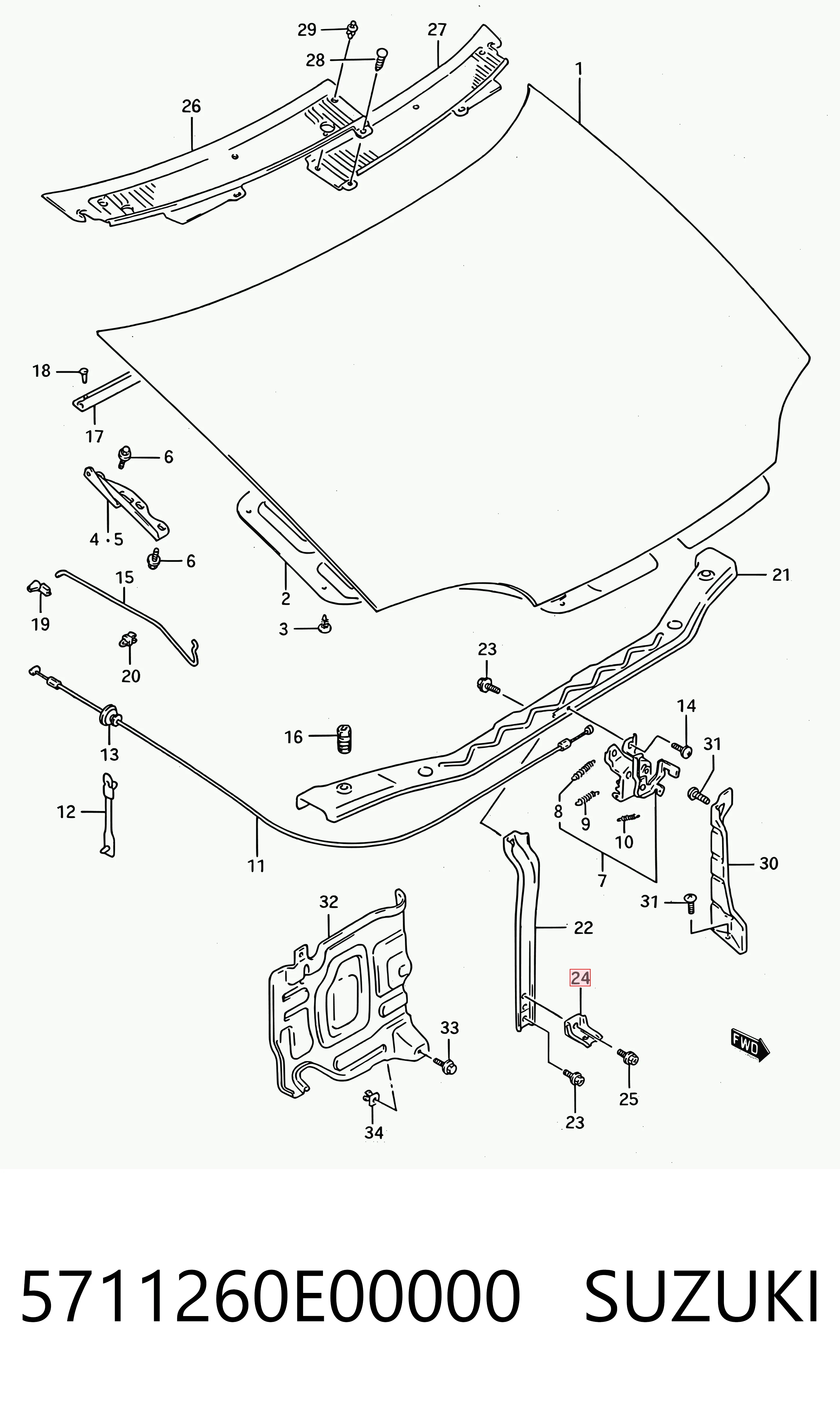 5711260E00000 Suzuki