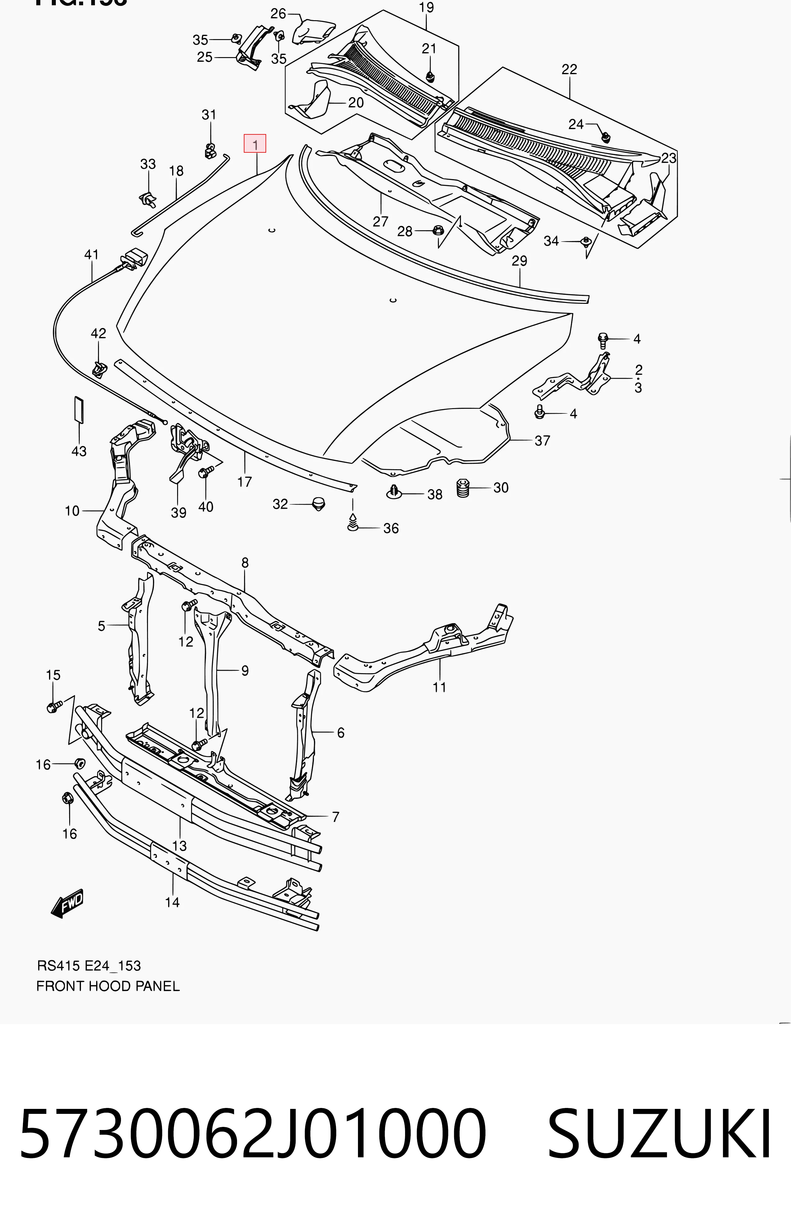 Capota para Suzuki Swift III RS