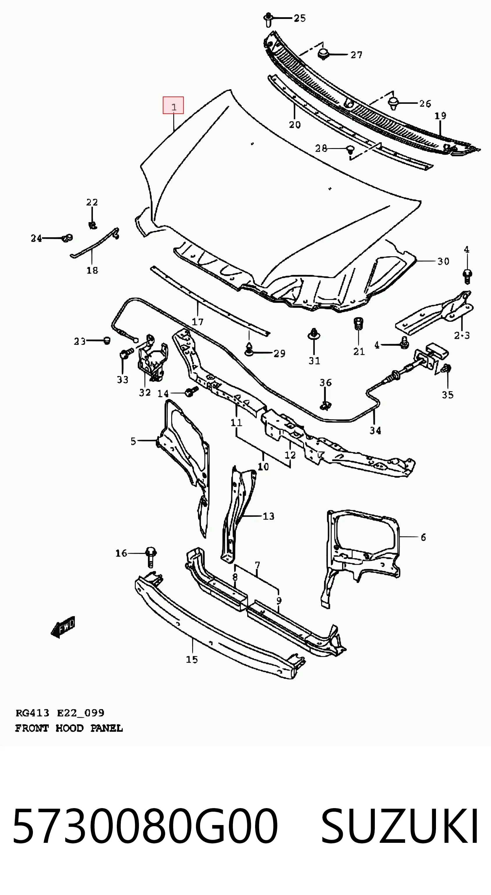 Compre Capota Suzuki Ignis 1