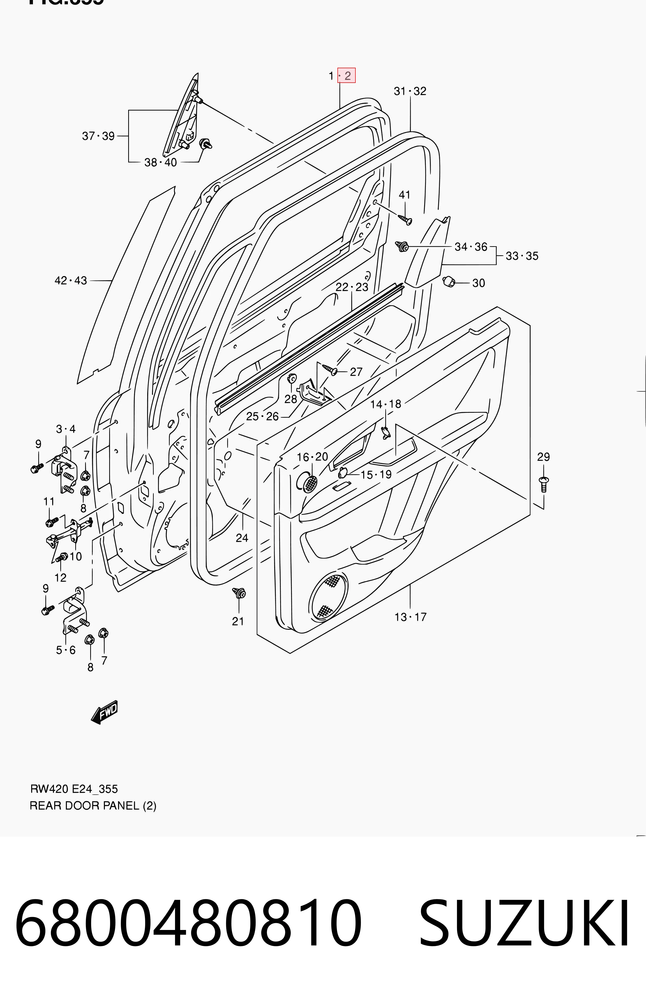 6800480810 Suzuki