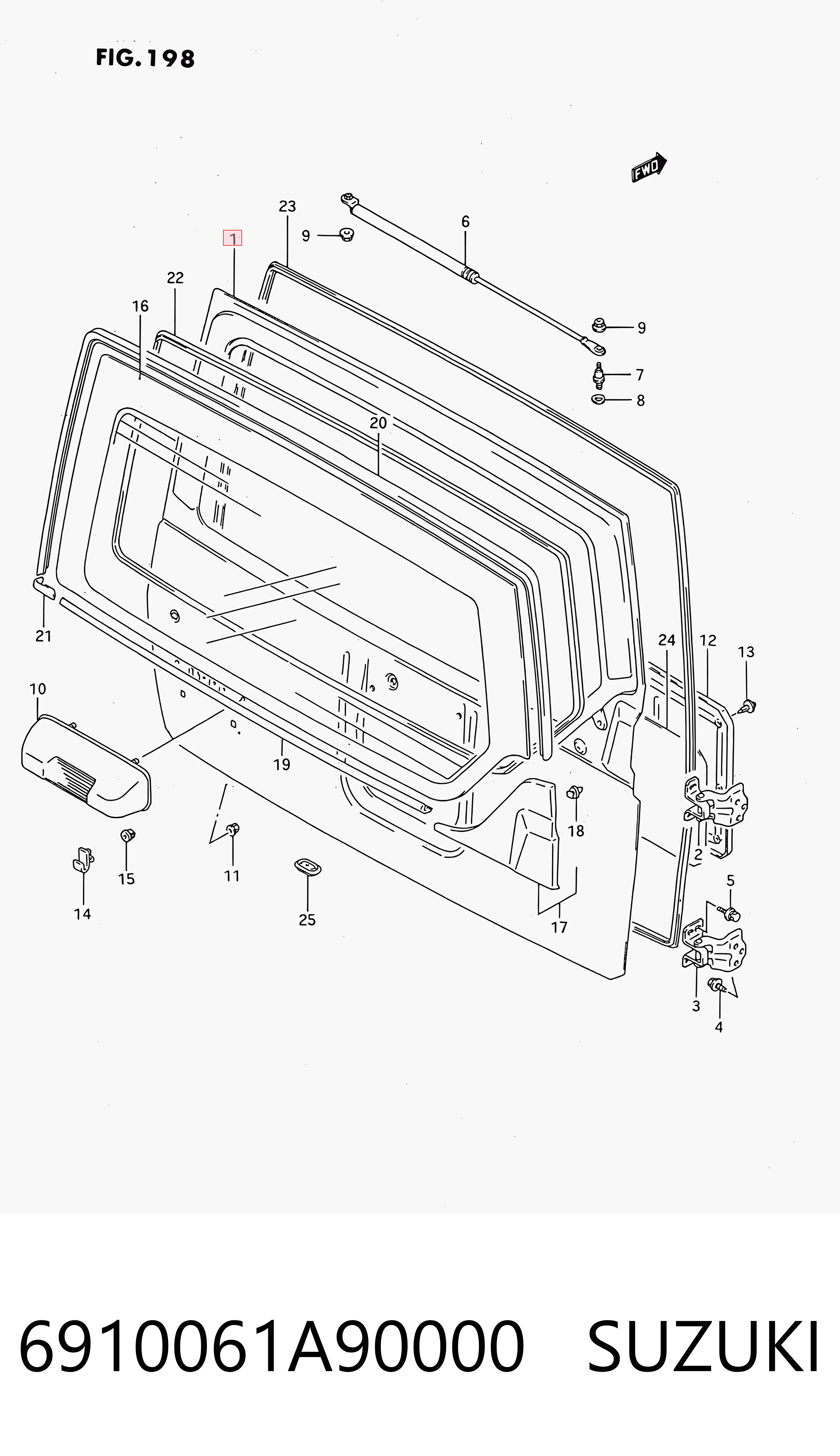 6910061A90000 Suzuki