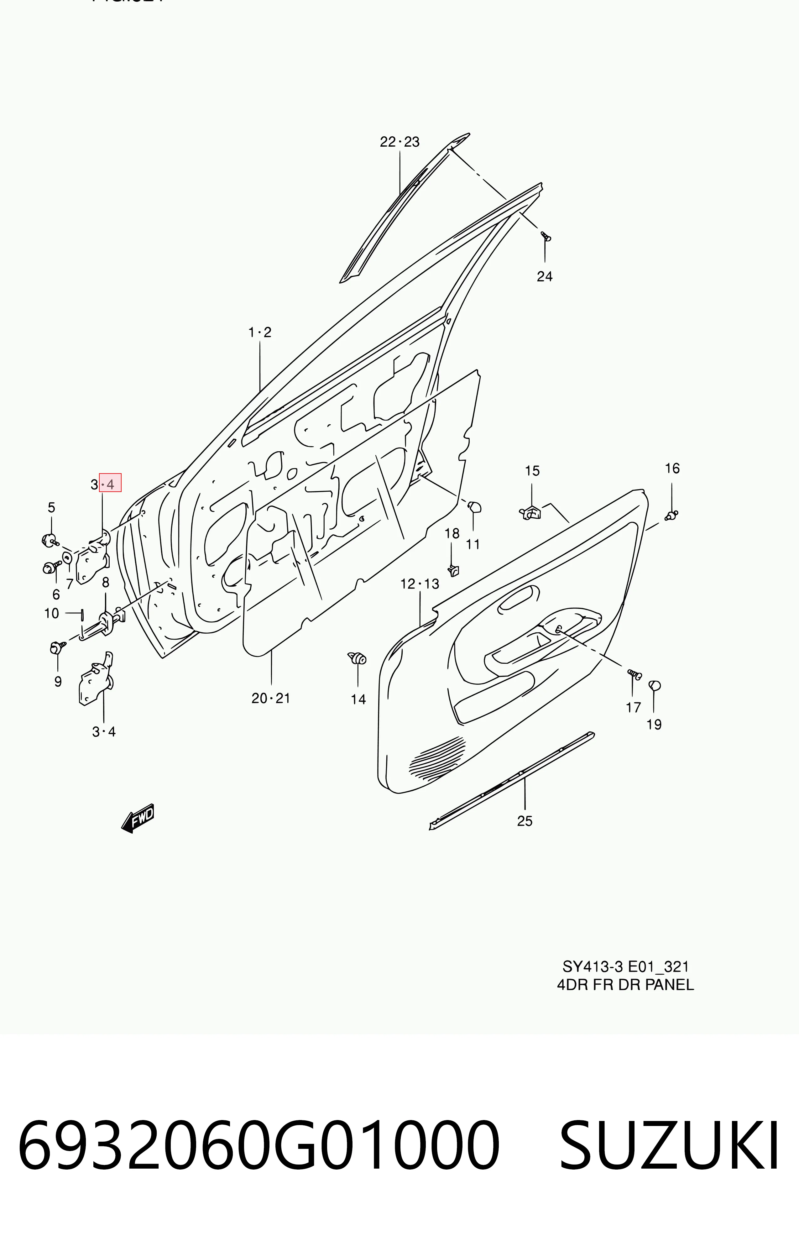 6932060G01000 Suzuki