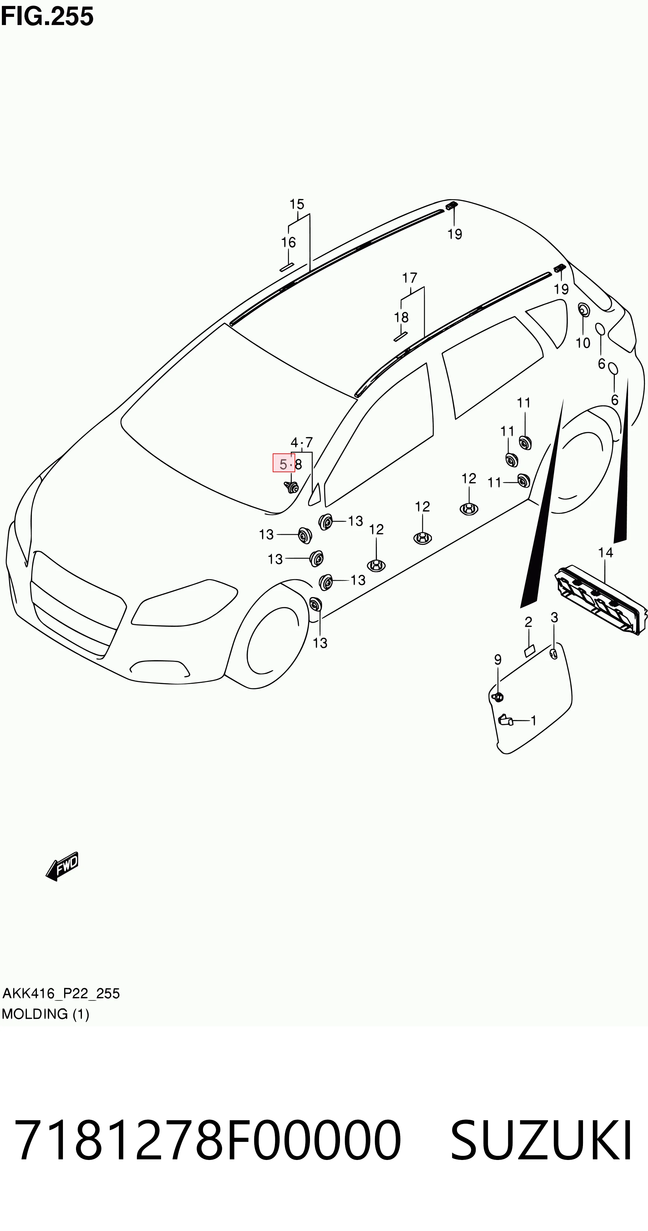 7181278F00000 Suzuki